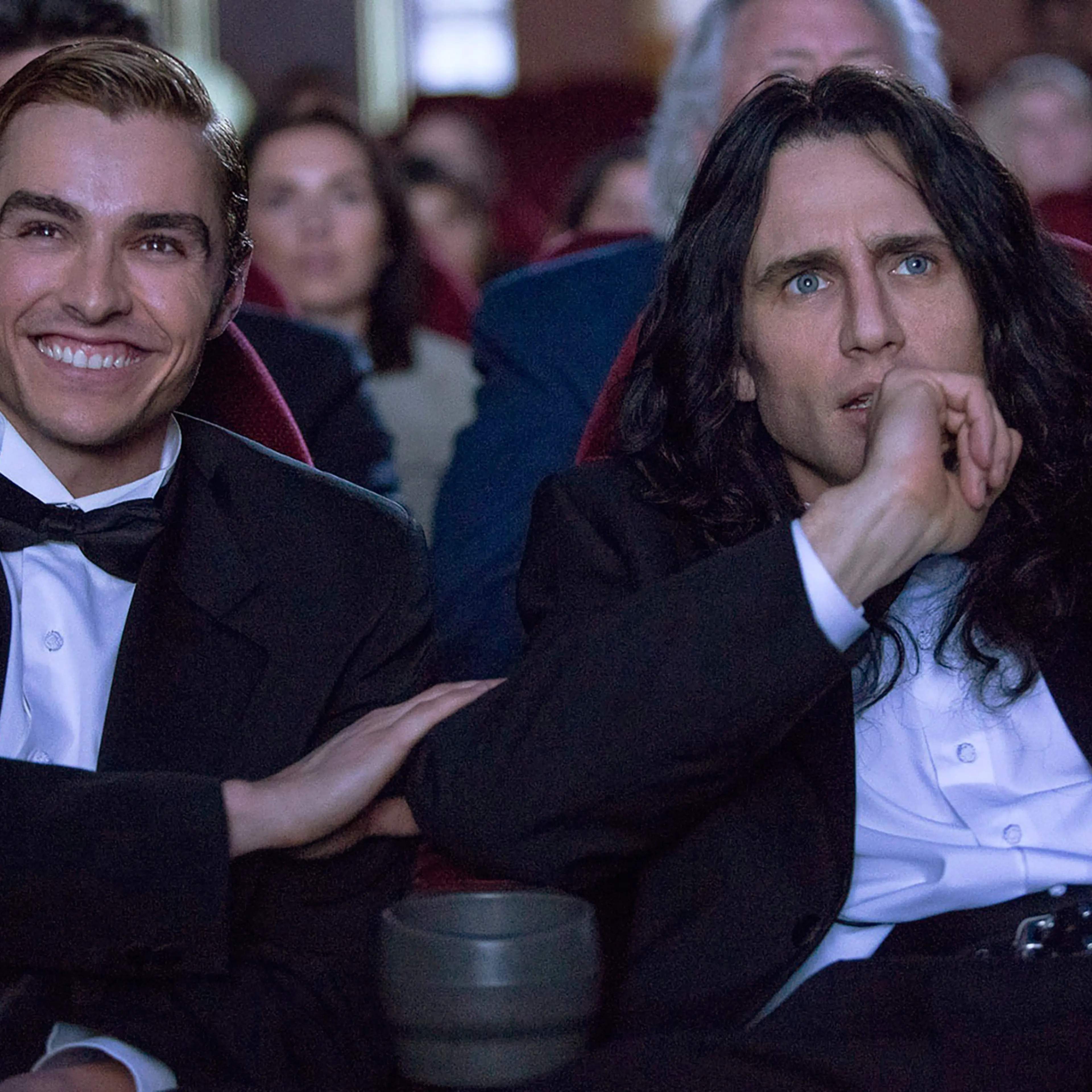Dave, left, and James stocked the movie with an impressive number of comedy cameos from people like Zac Efron and Judd Apatow