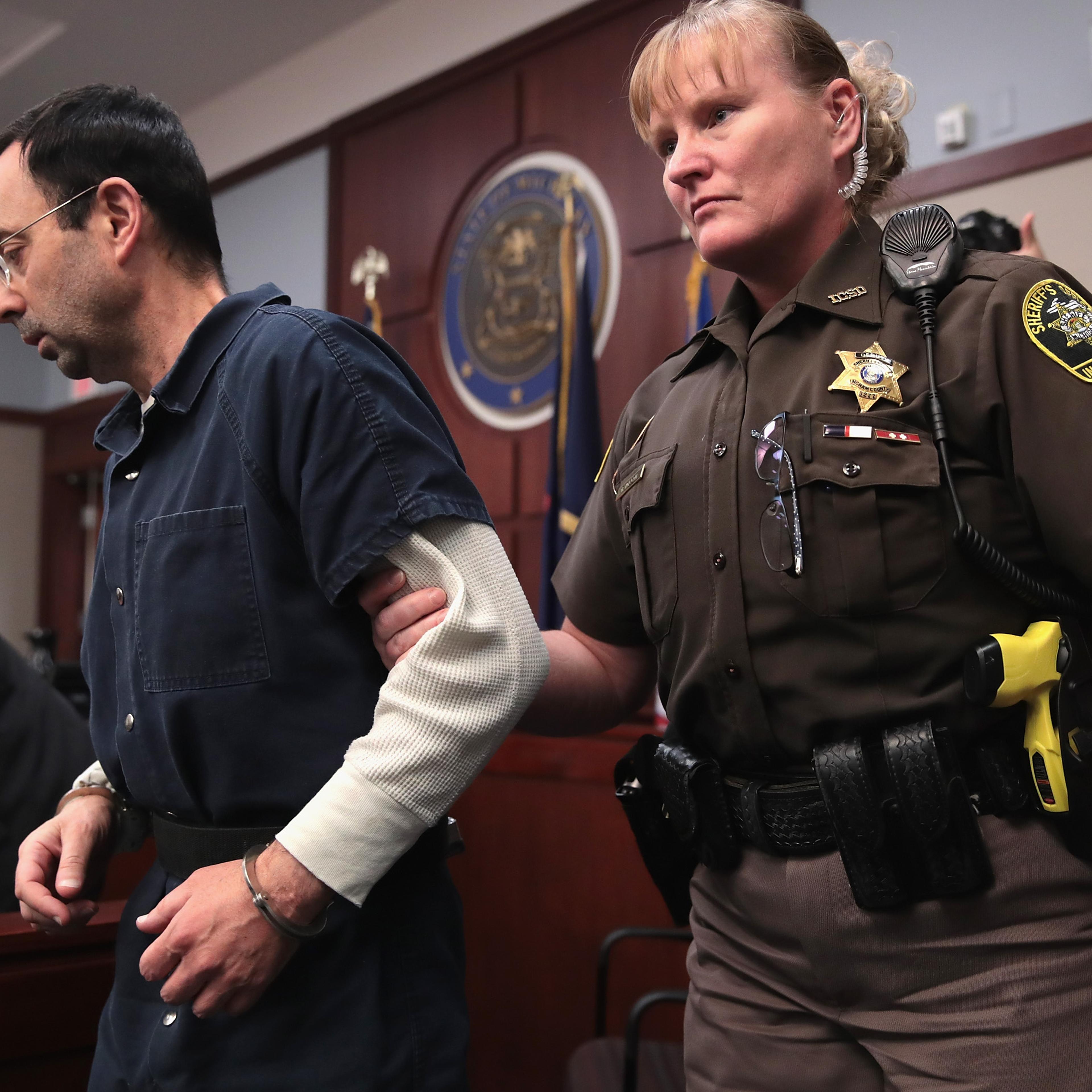 USA Gymnastics Doctor Larry Nassar Sentenced On Multiple Sexual Assault Charges