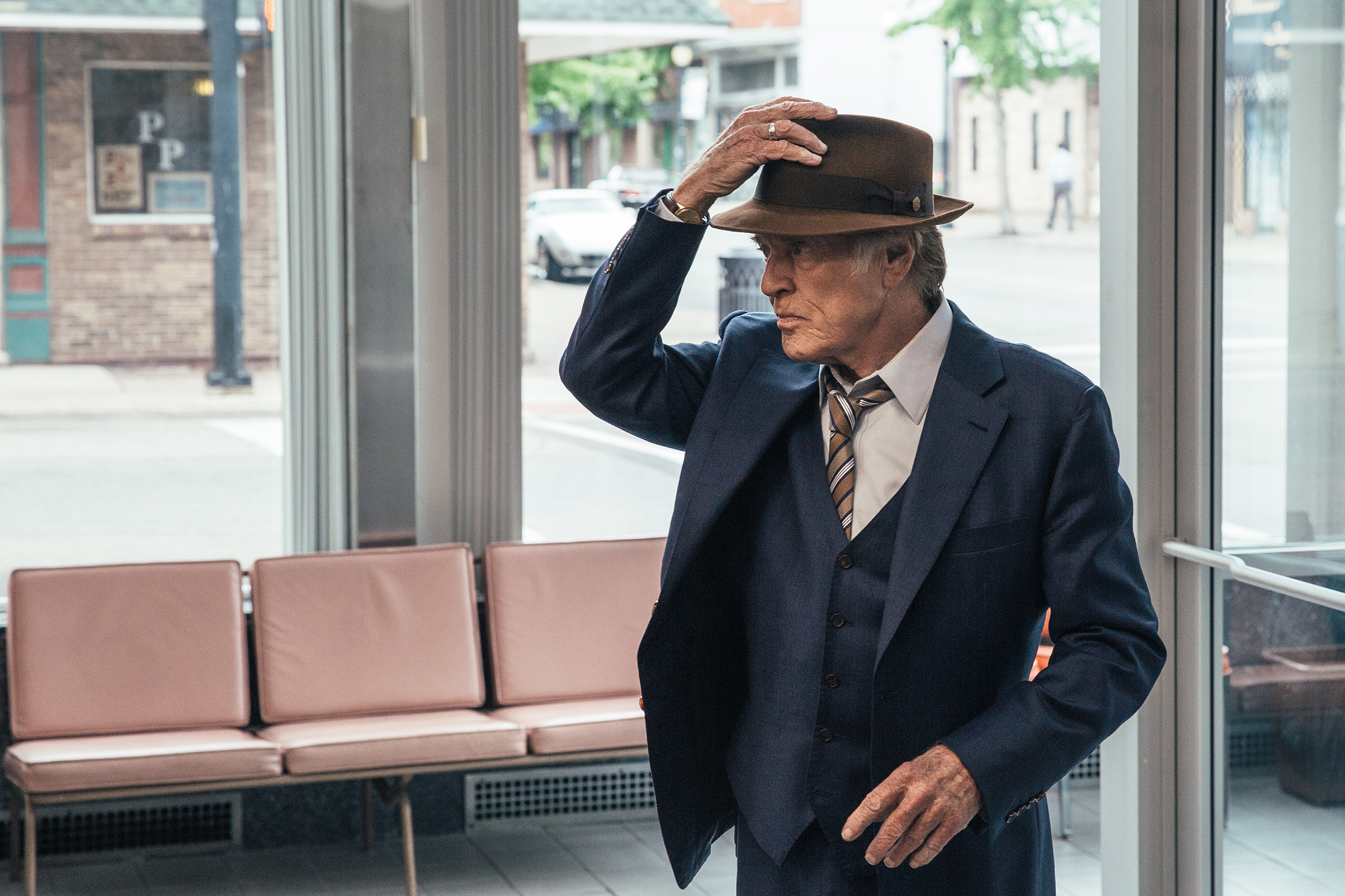 Robert Redford as "Forrest Tucker" in the film THE OLD MAN &amp; THE GUN. Photo by Eric Zachanowich. © 2018 Twentieth Century Fox Film Corporation All Rights Reserved