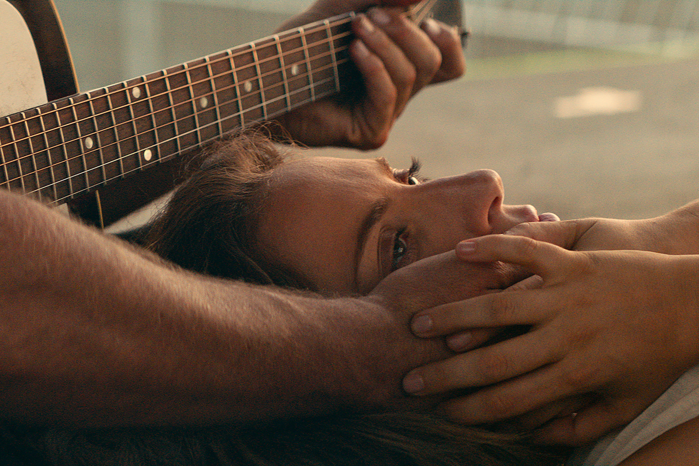 Lady Gaga as Ally in "A Star is Born".