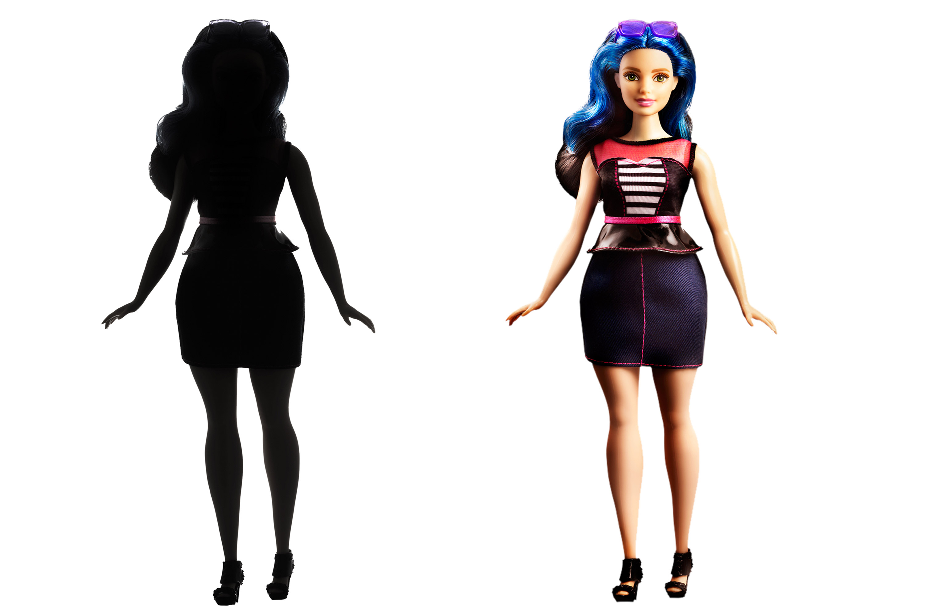 See Barbie's new body