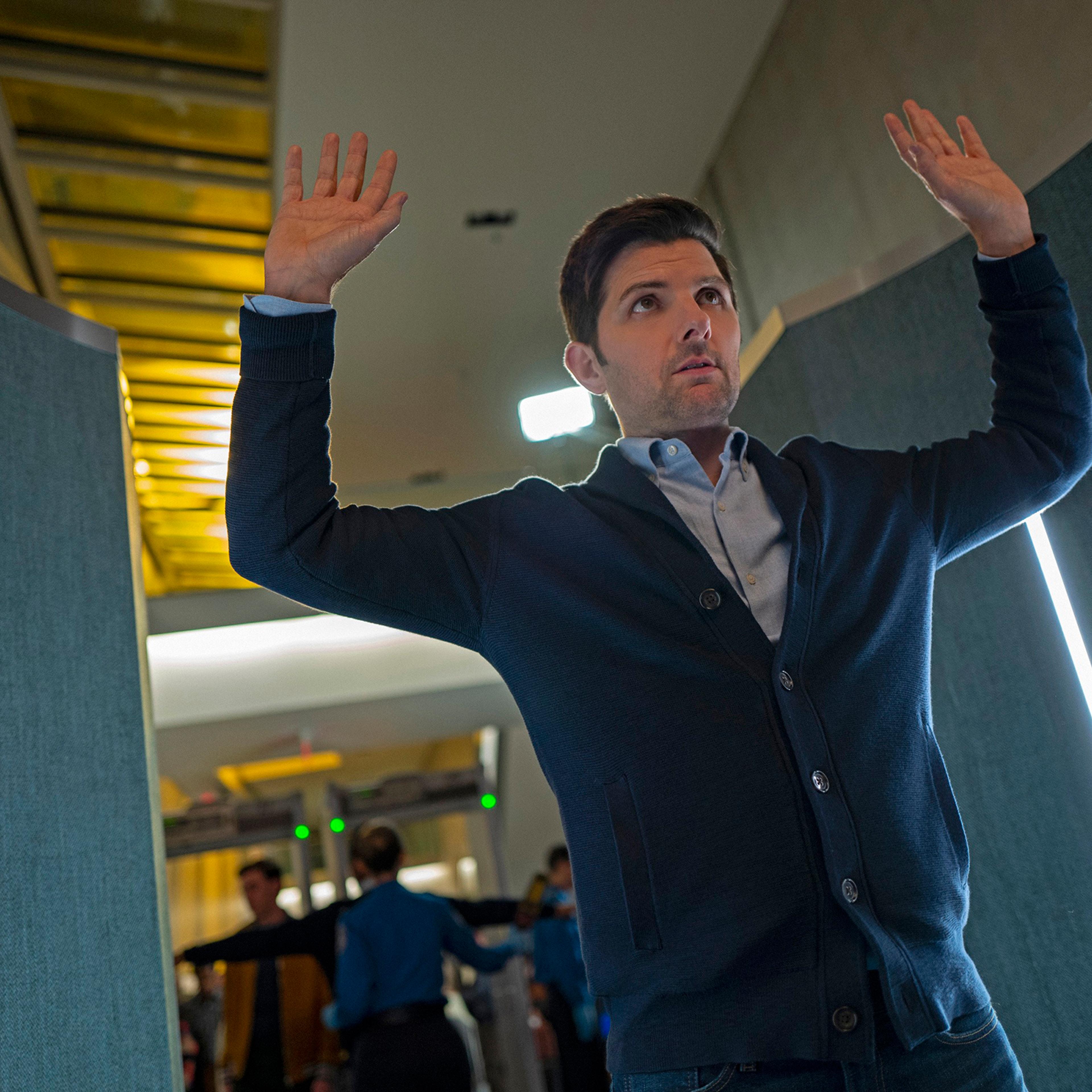Adam Scott’s journalist struggles to discern what’s real and what’s not