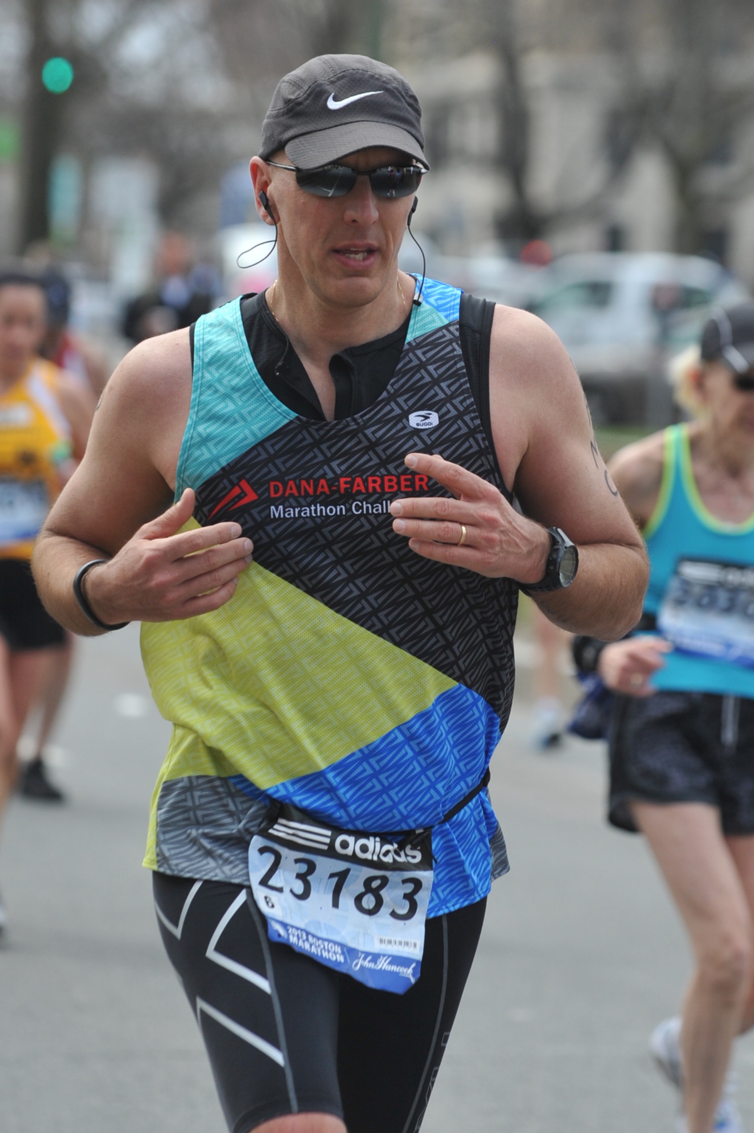Fortier, who ran the Boston Marathon in 2013, will compete again this year.