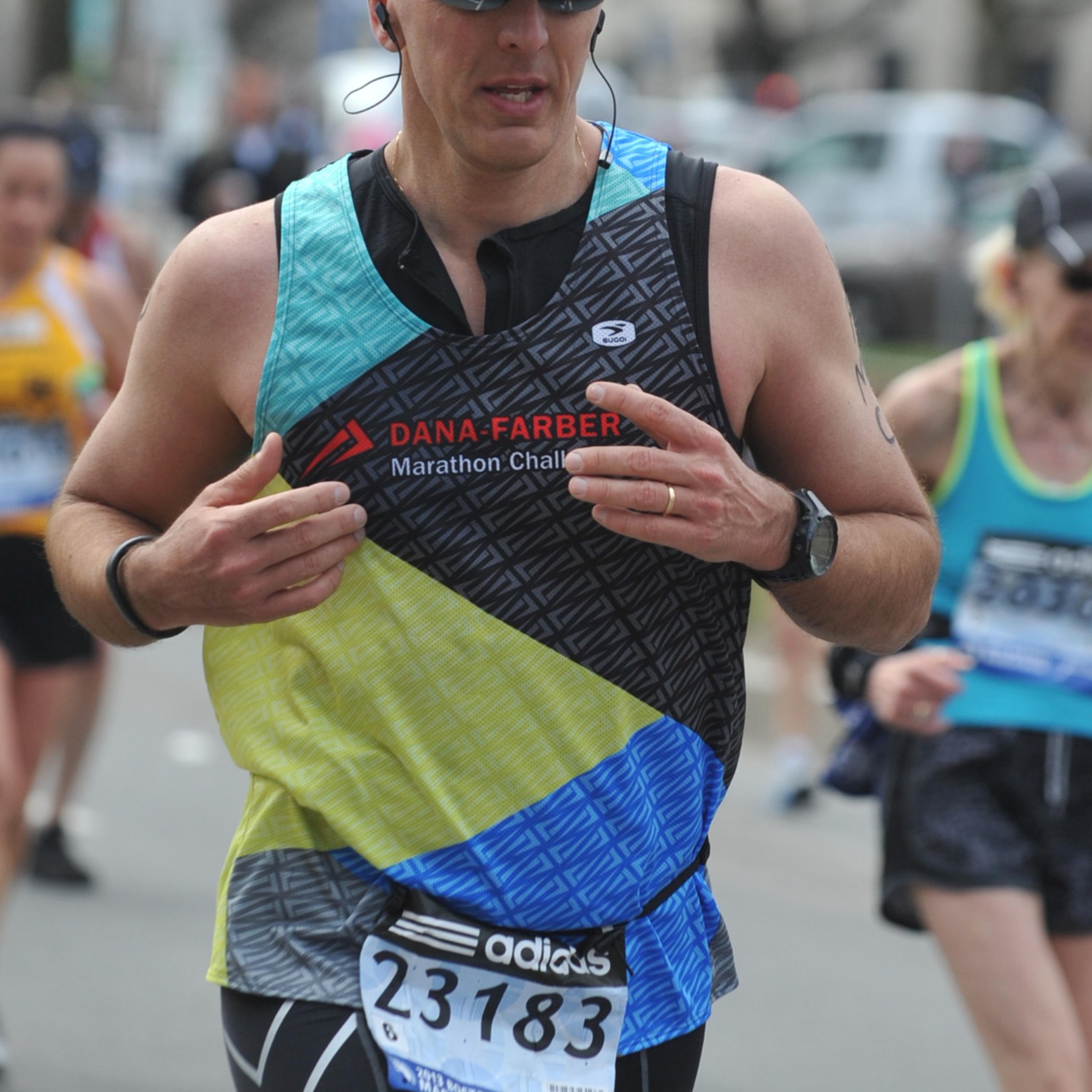 Fortier, who ran the Boston Marathon in 2013, will compete again this year.