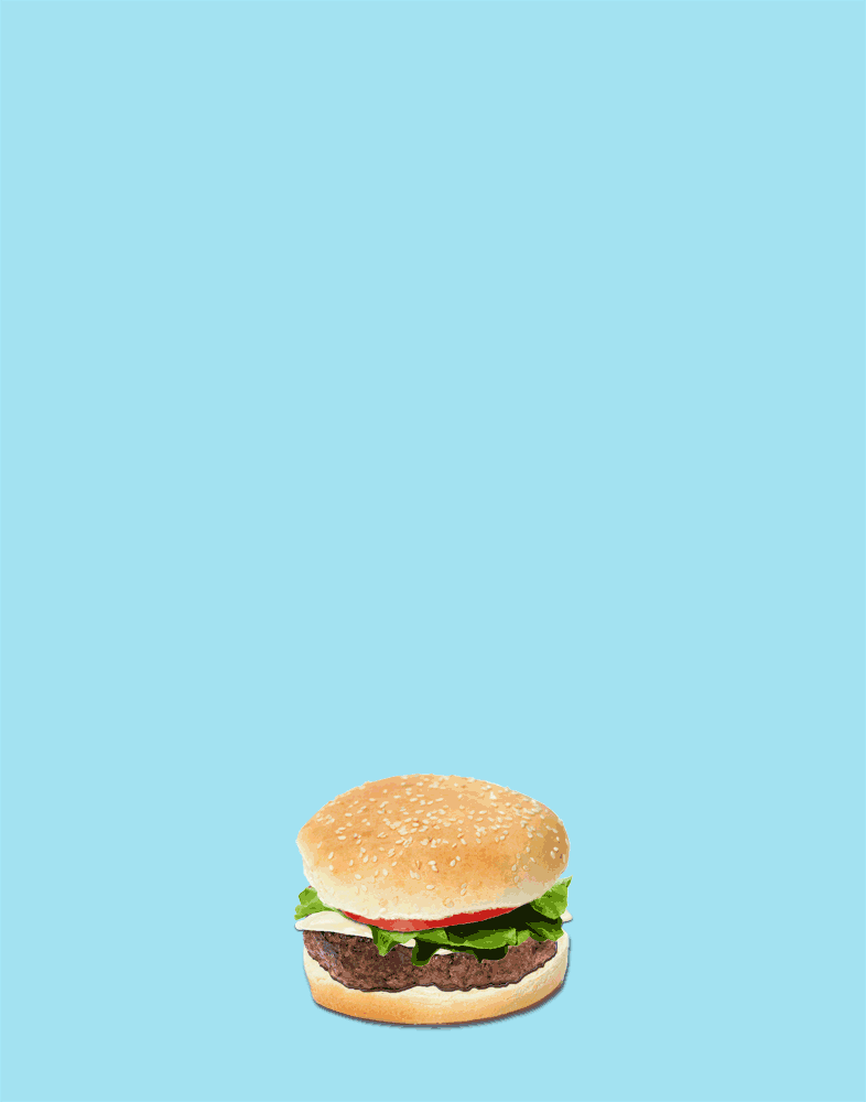 Answer: Sirloin burger Restaurant turkey burgers are often made with dark meat and the skin, so they’re not necessarily better for you (and for the record, they aren't low-fat). You can get a sirloin burger that’s 95% lean meat and gives you 20 g of protein. Just be careful with the toppings.