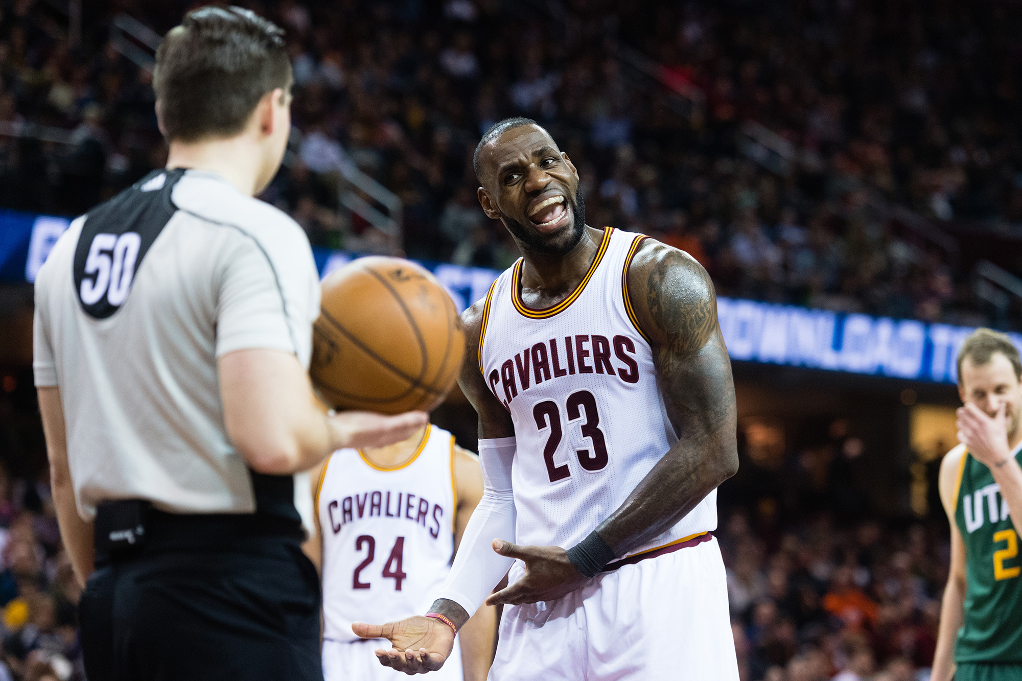 Utah Jazz v Cleveland Cavaliers
