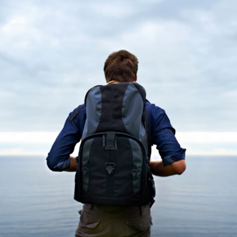 man-backpack