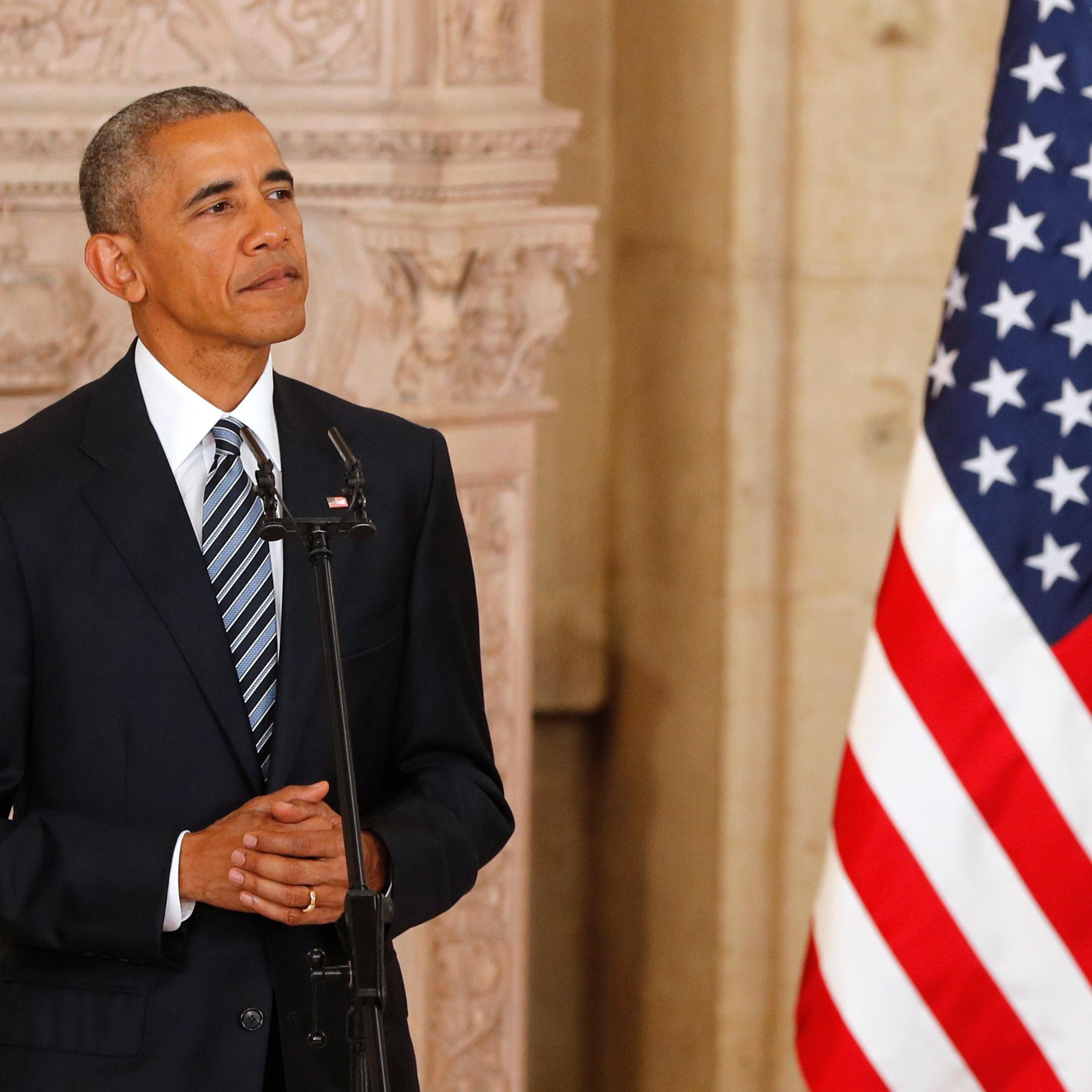 US president Barack Obama visits Spain
