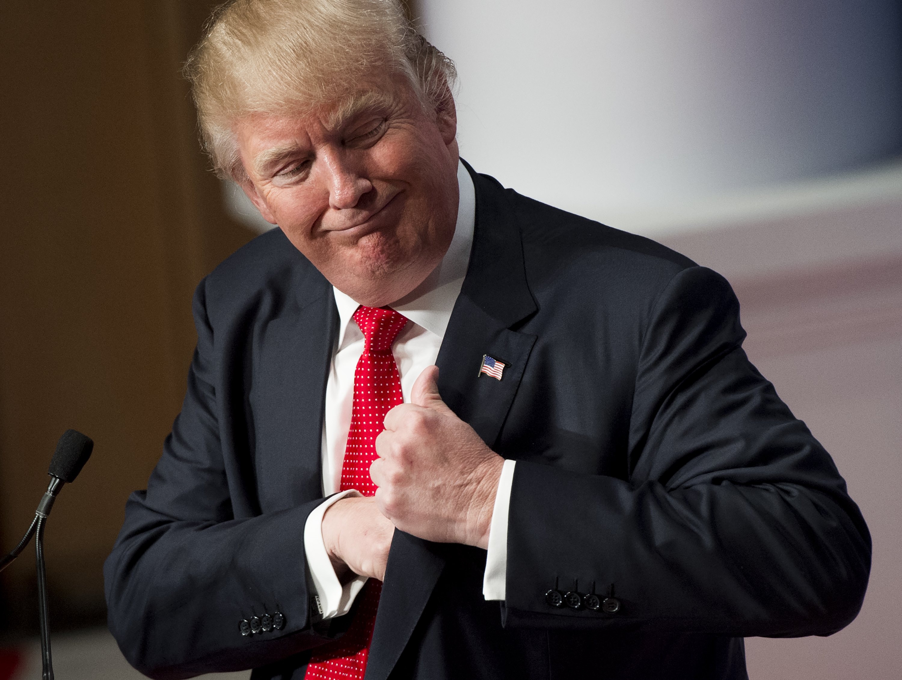 President Me: No question who's got this guy's vote