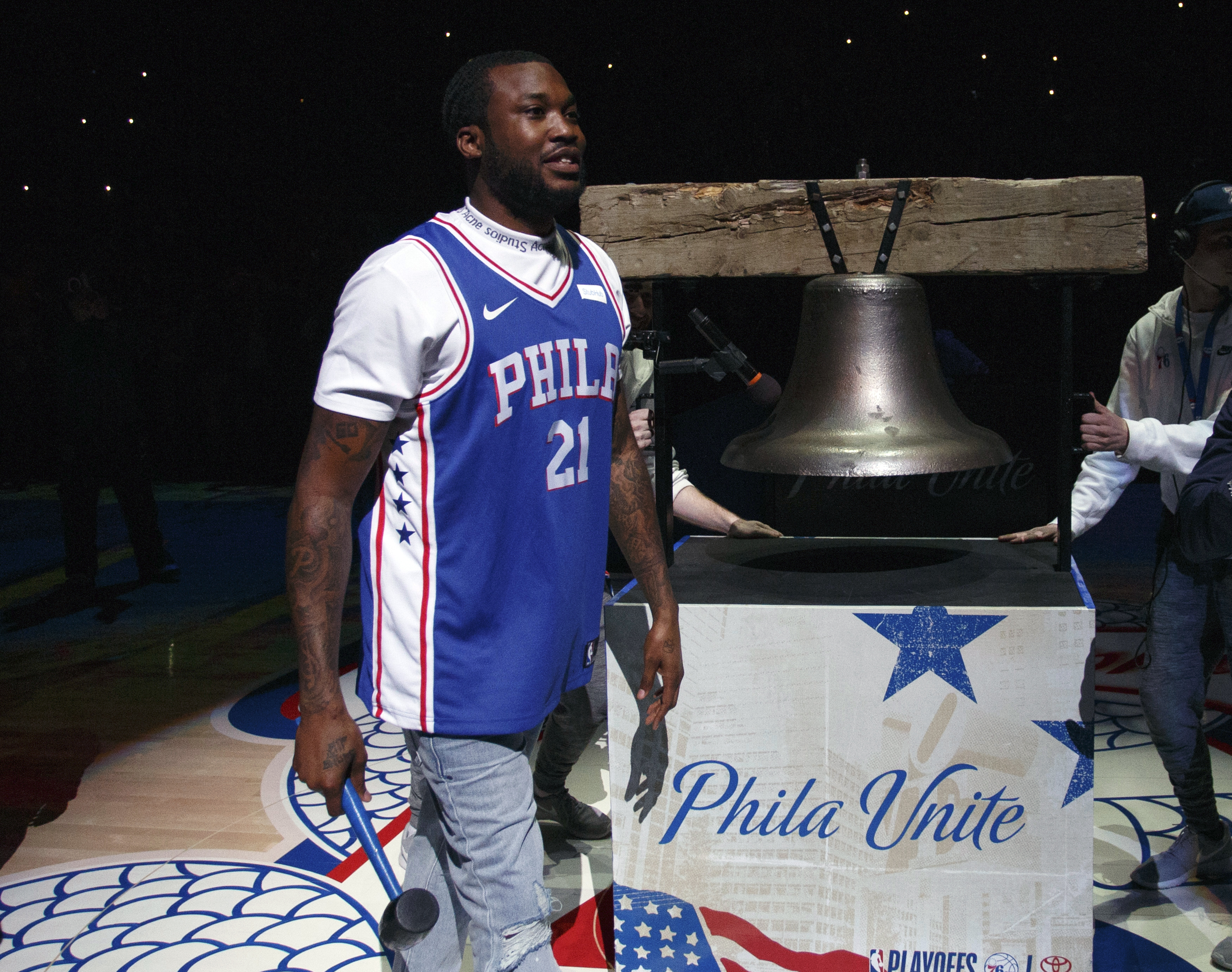 Meek Mill 76ers Game