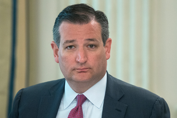 Sen. Ted Cruz attends a lunch with members of Congress hosted by President Donald Trump in the State Dining Room of the White House on July 19, 2017 in Washington, DC.