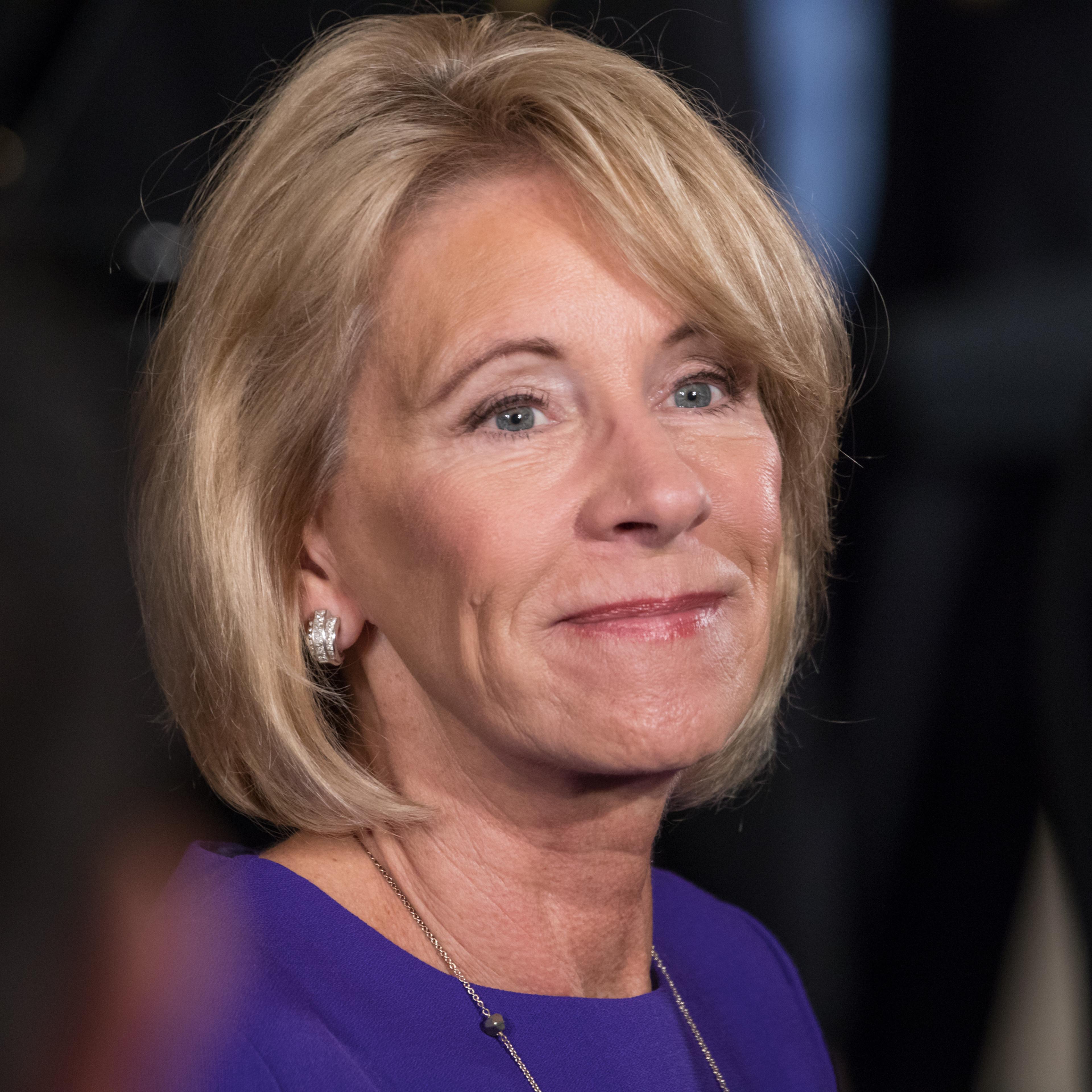 Betsy DeVos Not Resigning Speech