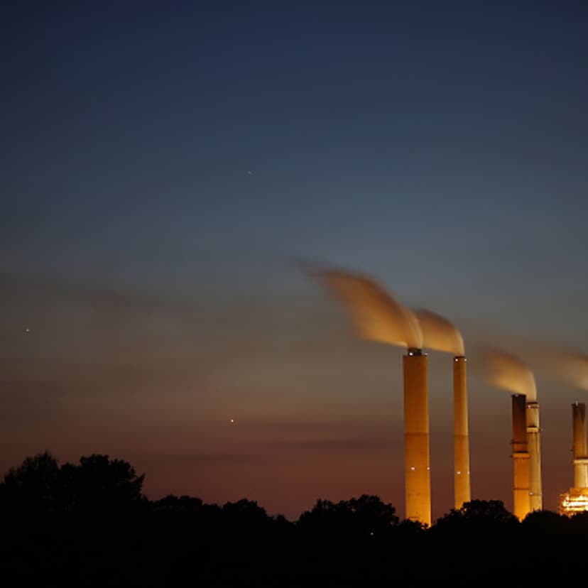A Duke Energy Corp. Coal Fired Power Plant