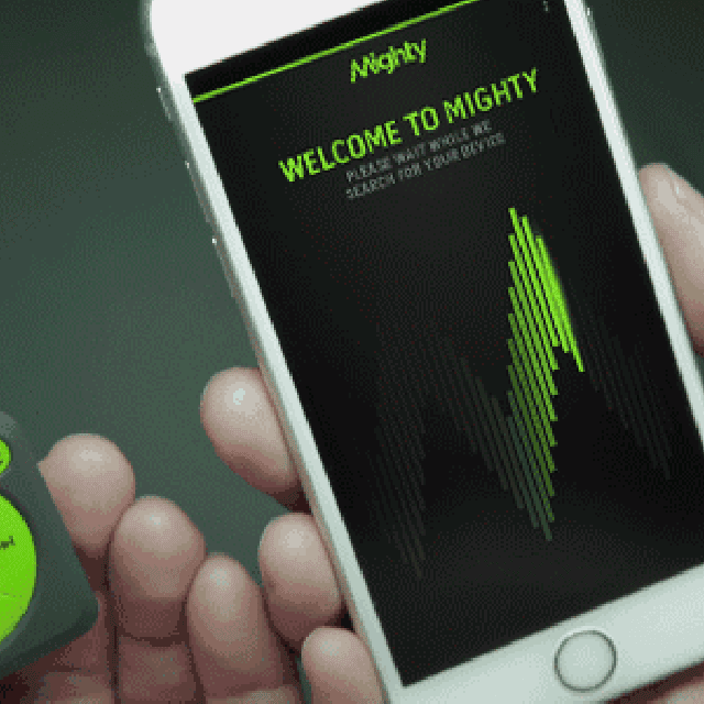 The Mighty streaming device and its accompanying smartphone app