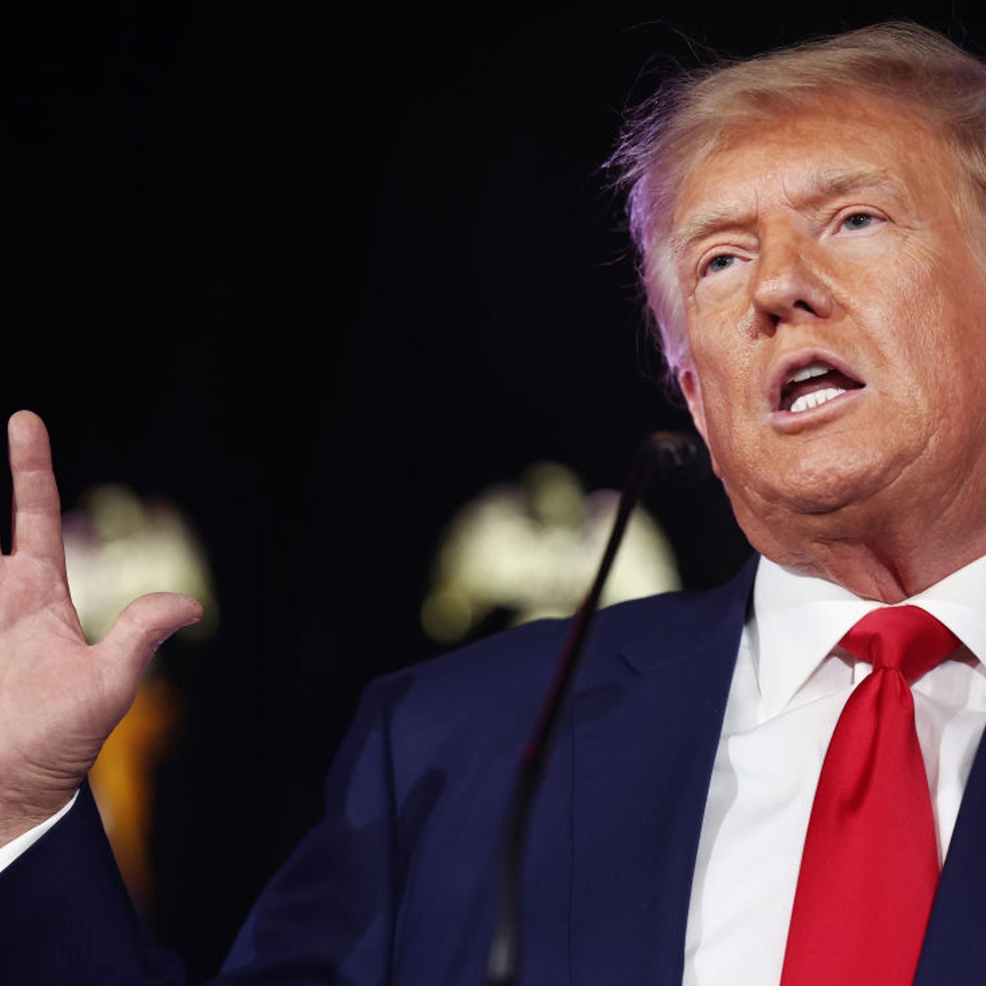 Donald Trump Delivers Remarks At Nevada Recruitment Event