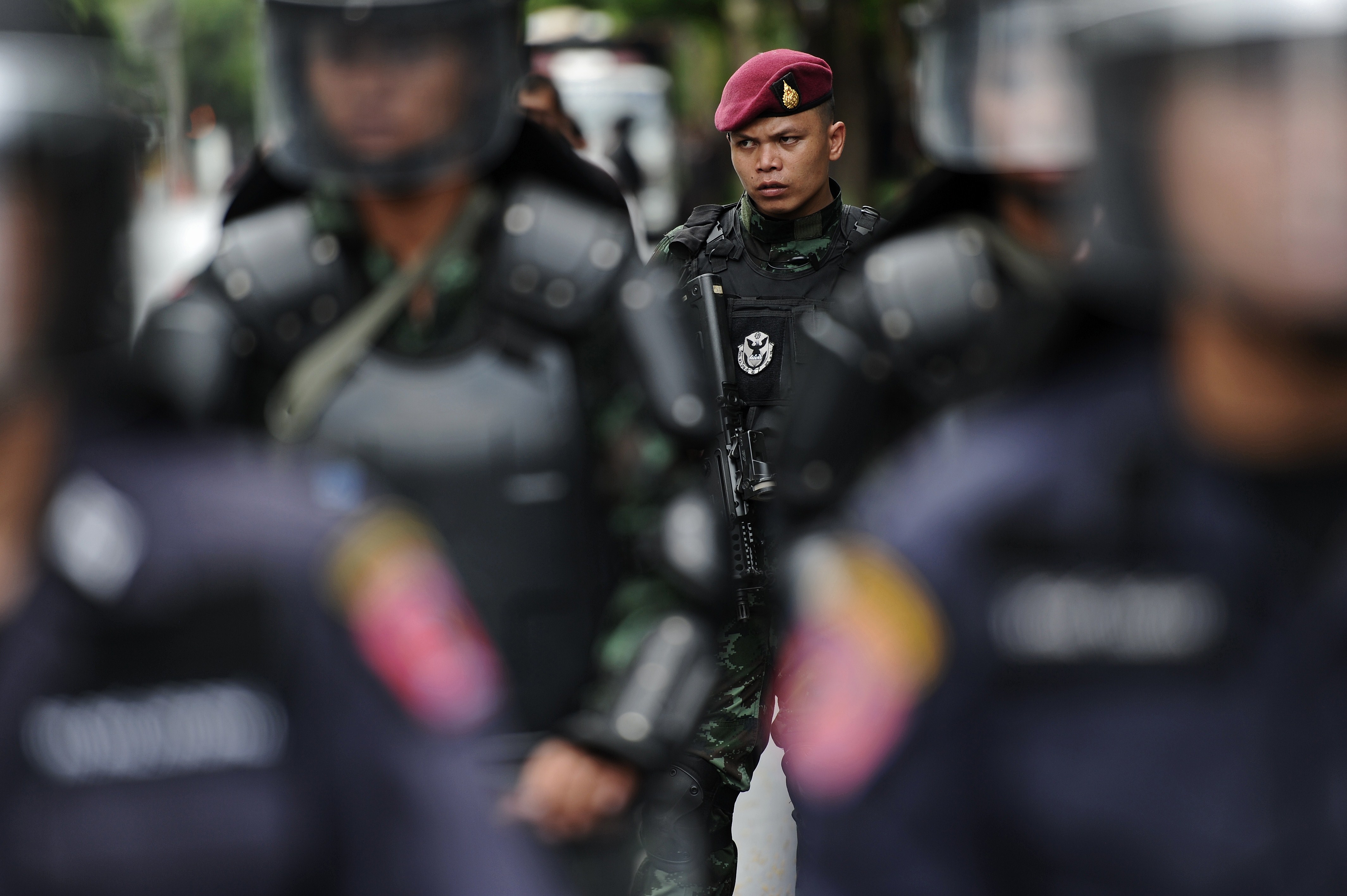 THAILAND-POLITICS-PROTEST-MILITARY
