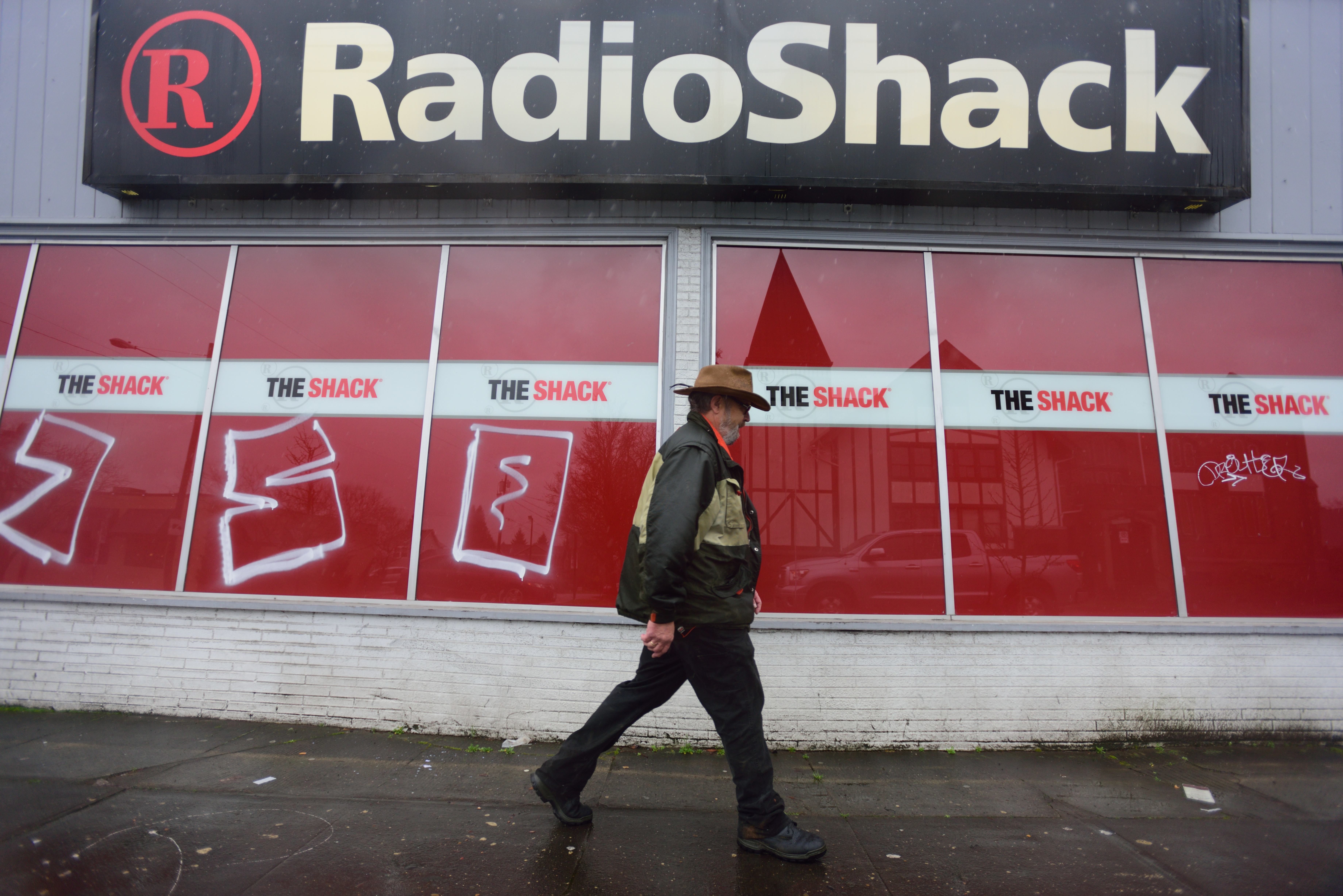 A RadioShack store pictured in North Portland, Ore., on Feb. 6, 2015.
