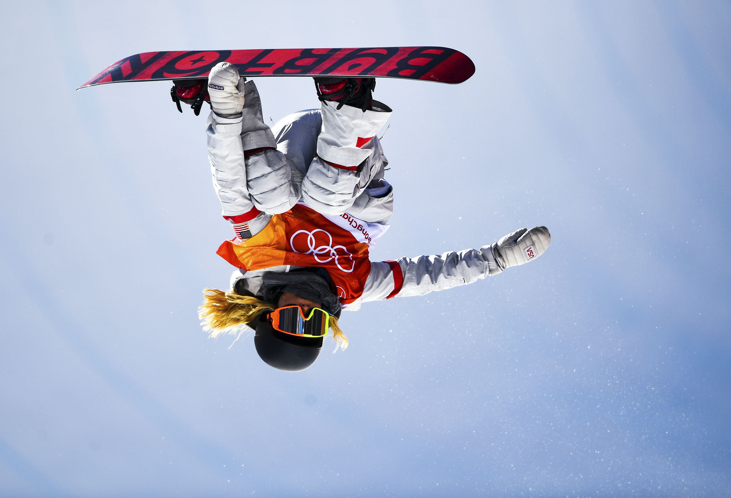 American Chloe Kim soars to her halfpipe snowboard gold on Feb. 13