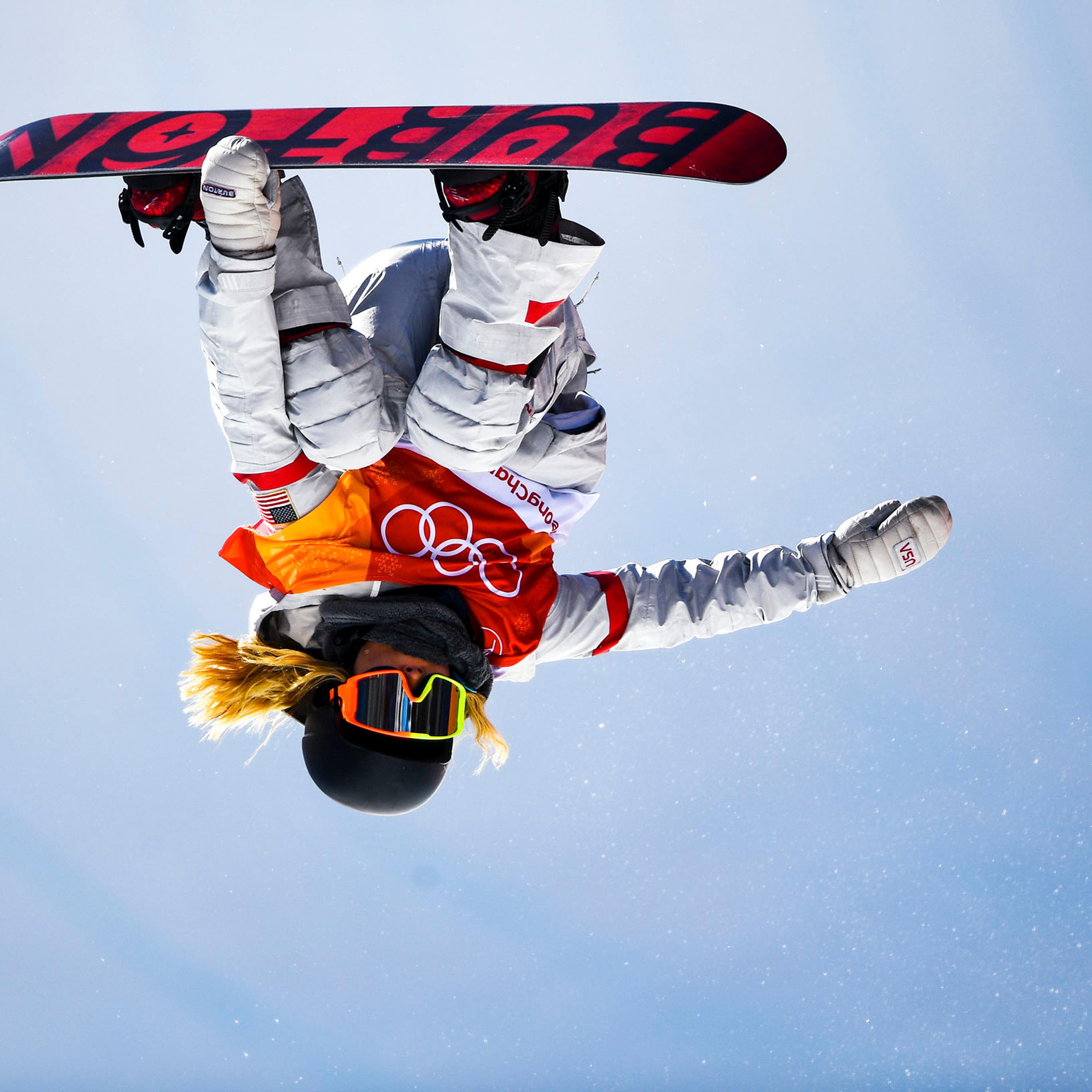 American Chloe Kim soars to her halfpipe snowboard gold on Feb. 13
