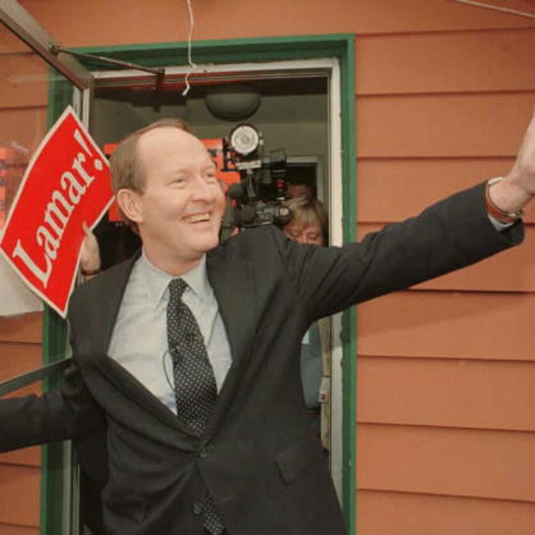Republican presidential candidate Lamar Alexander
