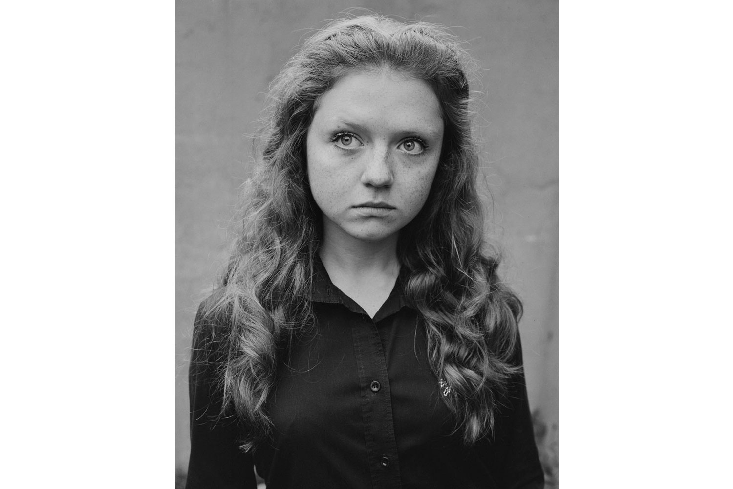 <i>Anastasia, 20</i>, from Stefan Bladh's in-progress series <i>The Young Russia</i>.<br>