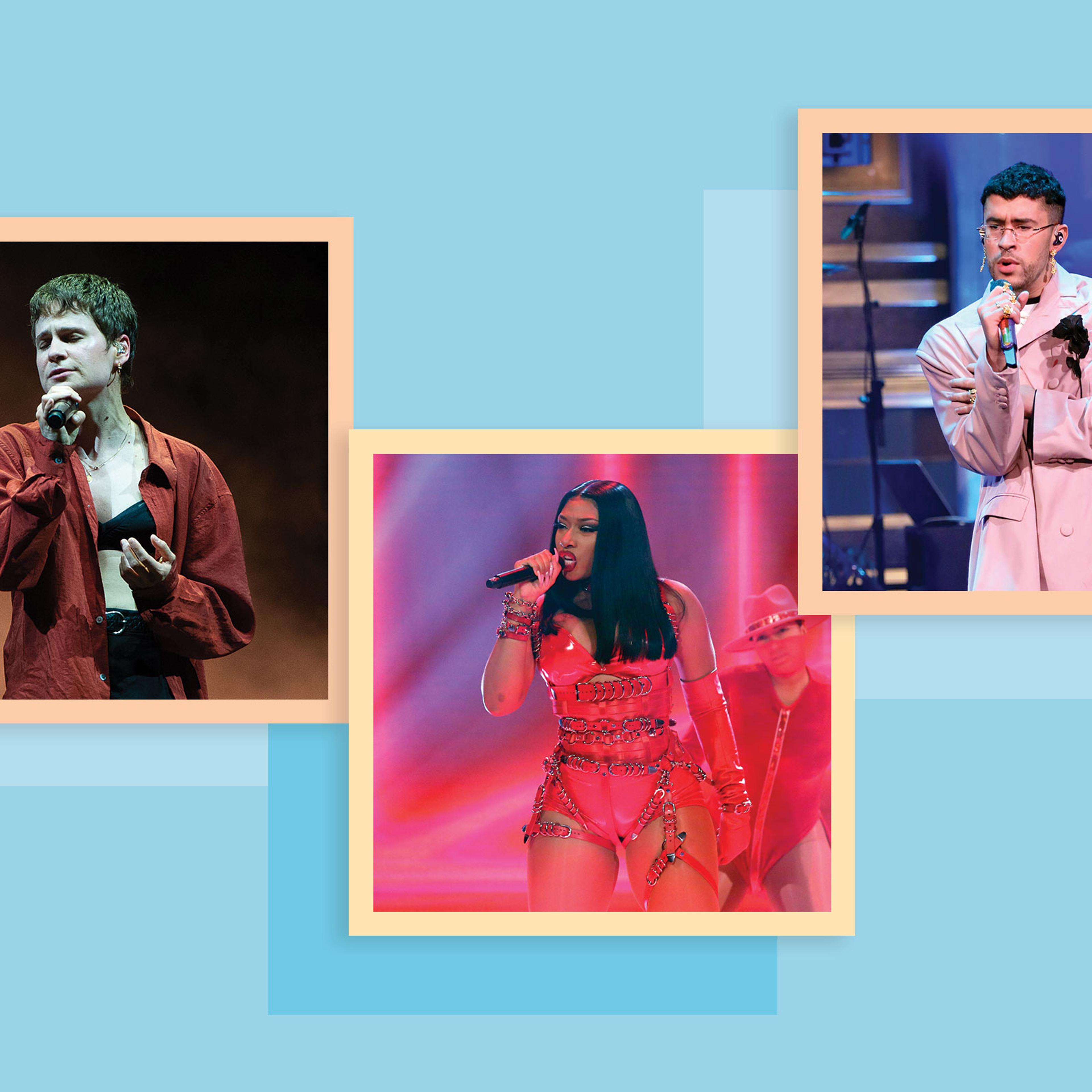 Christine and The Queens; Megan Thee Stallion; Bad Bunny