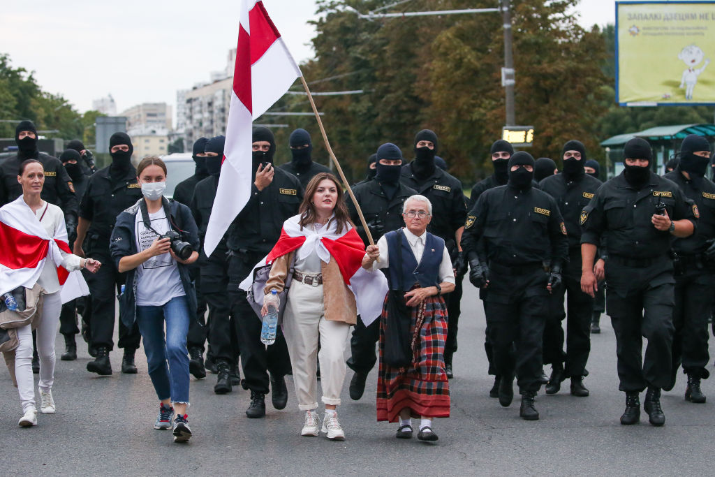 Opposition rally in Minsk