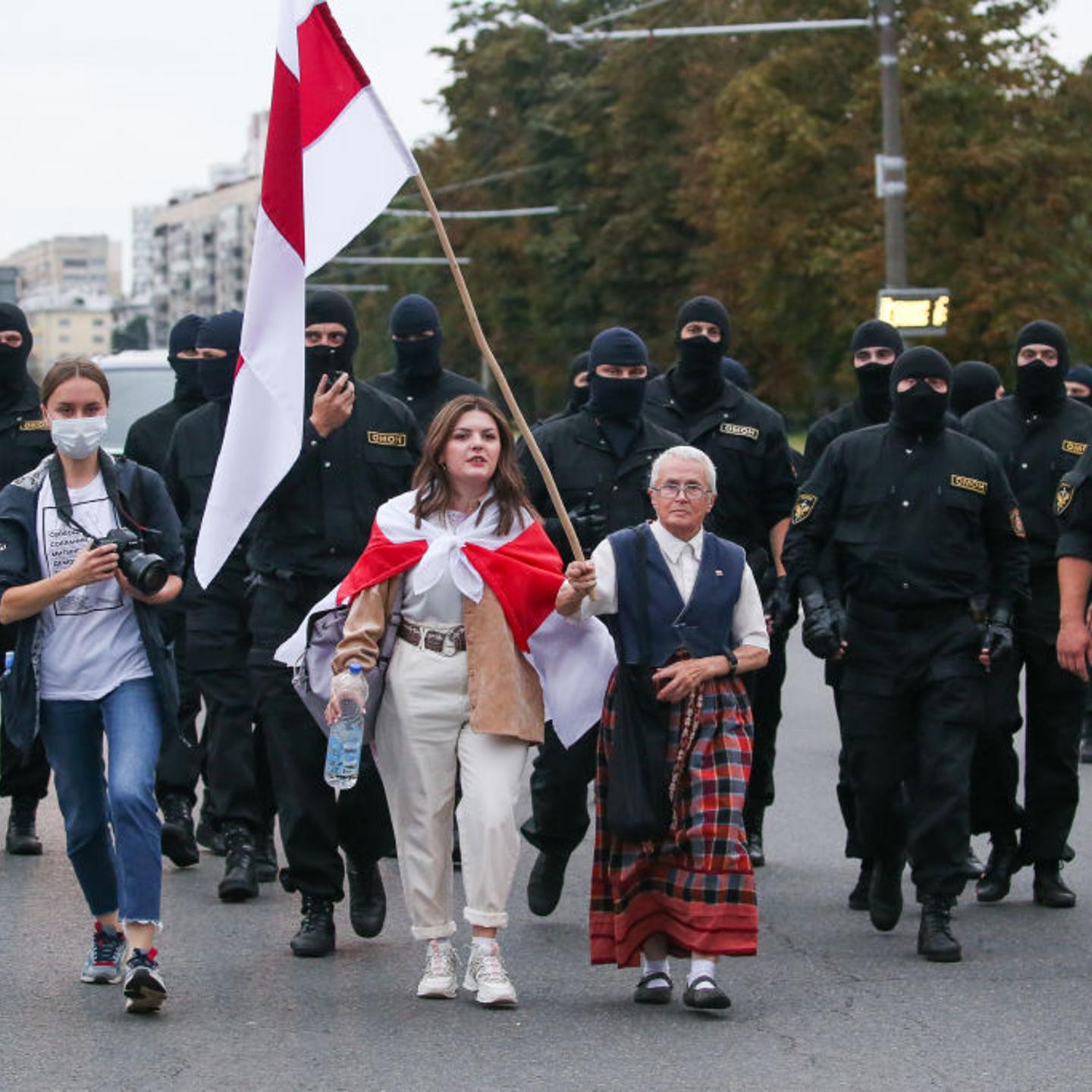 Opposition rally in Minsk