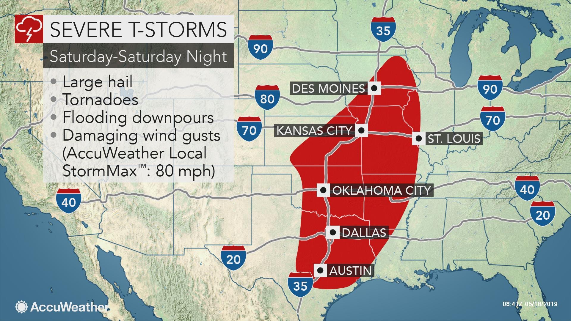 Central United States Storms
