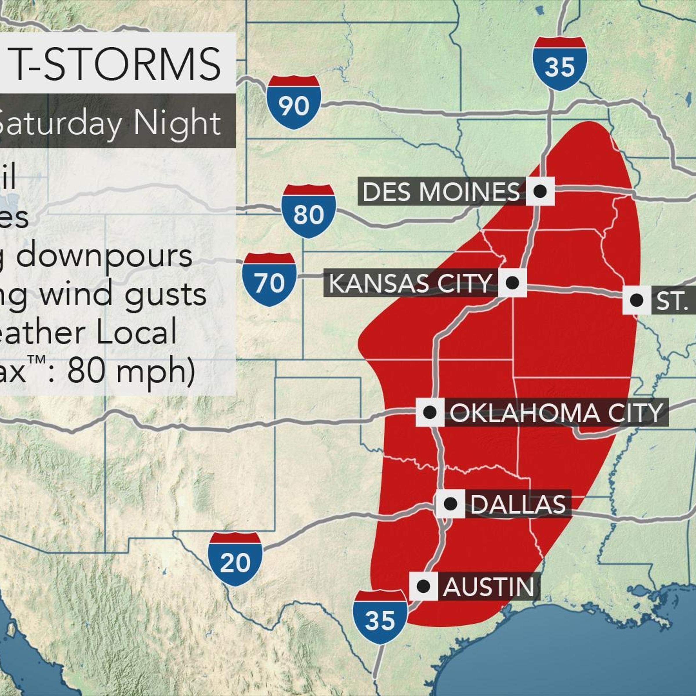 Central United States Storms