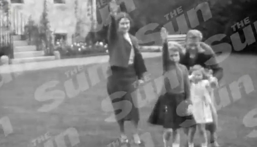 queen nazi salute