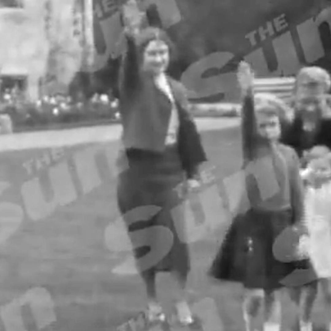 queen nazi salute