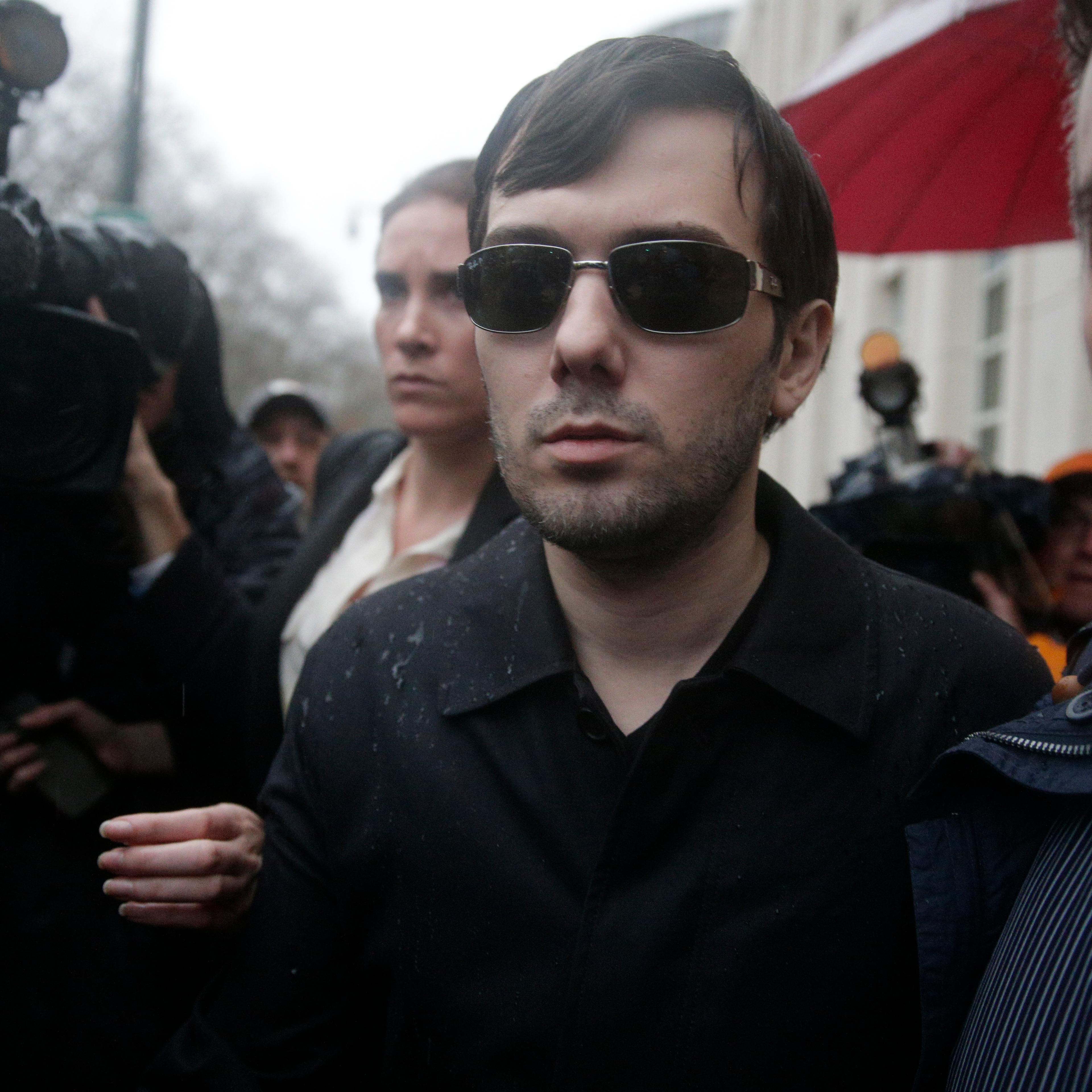 Martin Shkreli charged with defrauding investors