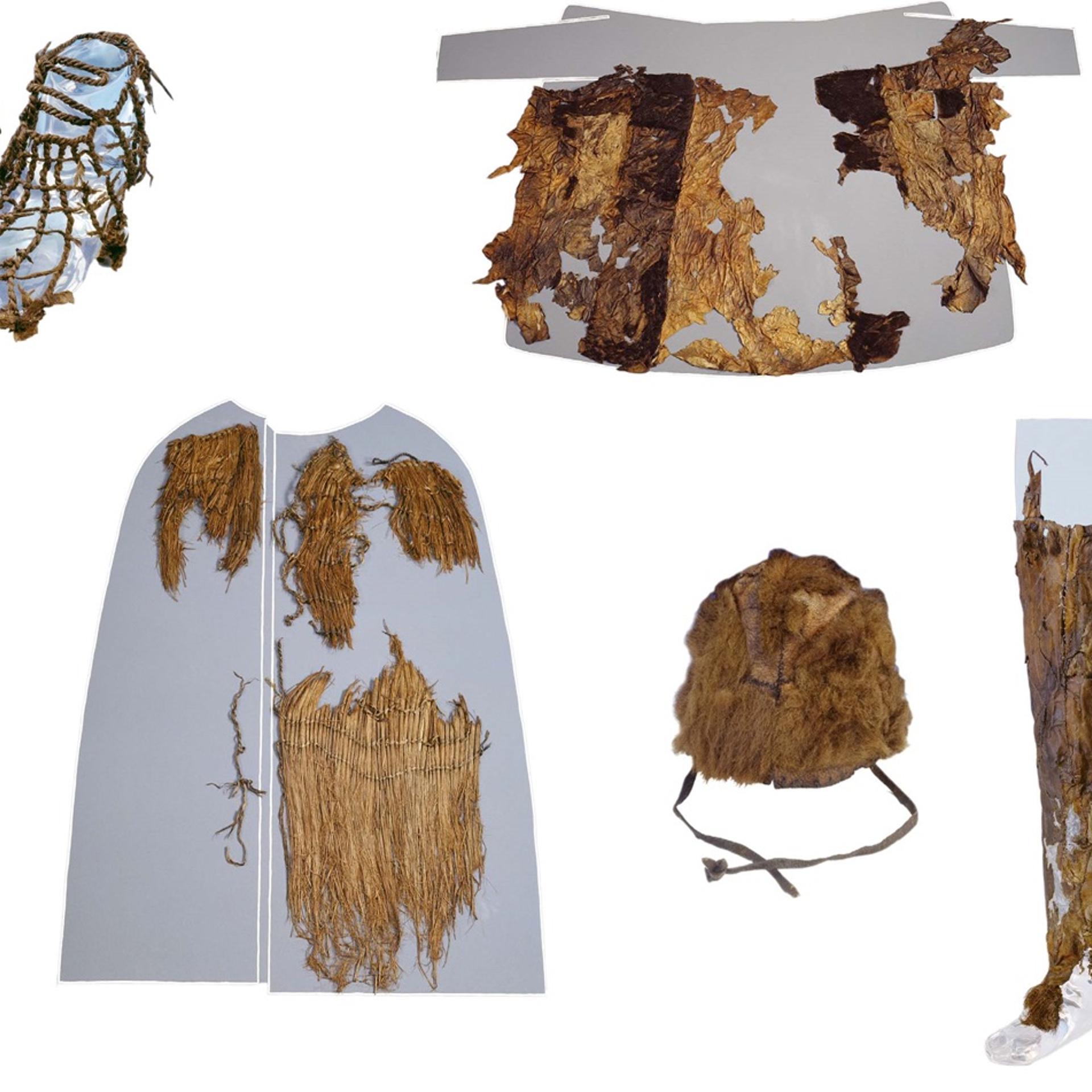 All new for Fall: Some of the remains found with the Ice Man