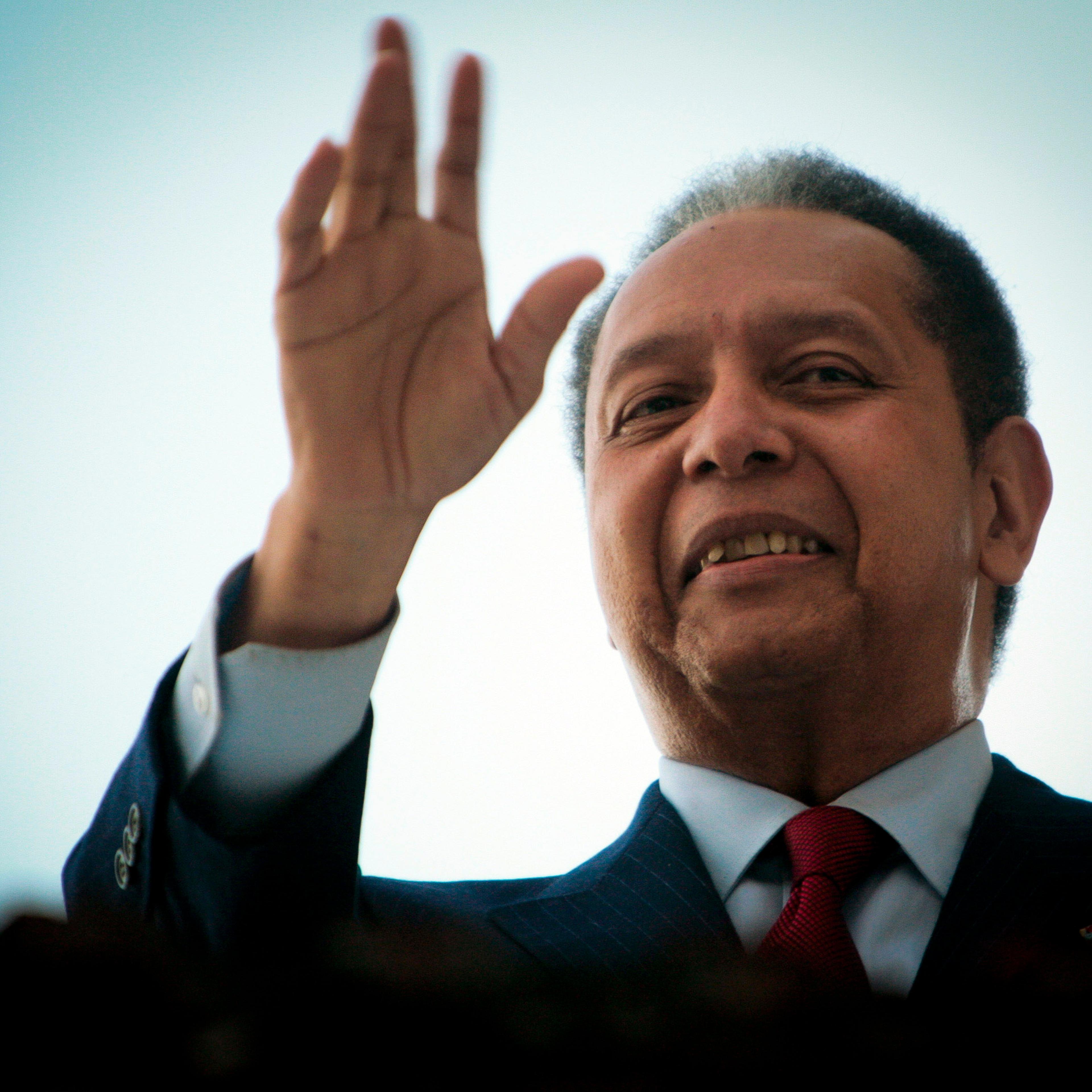 Former Exiled Dictator "Baby Doc" Duvalier Holds News Conference