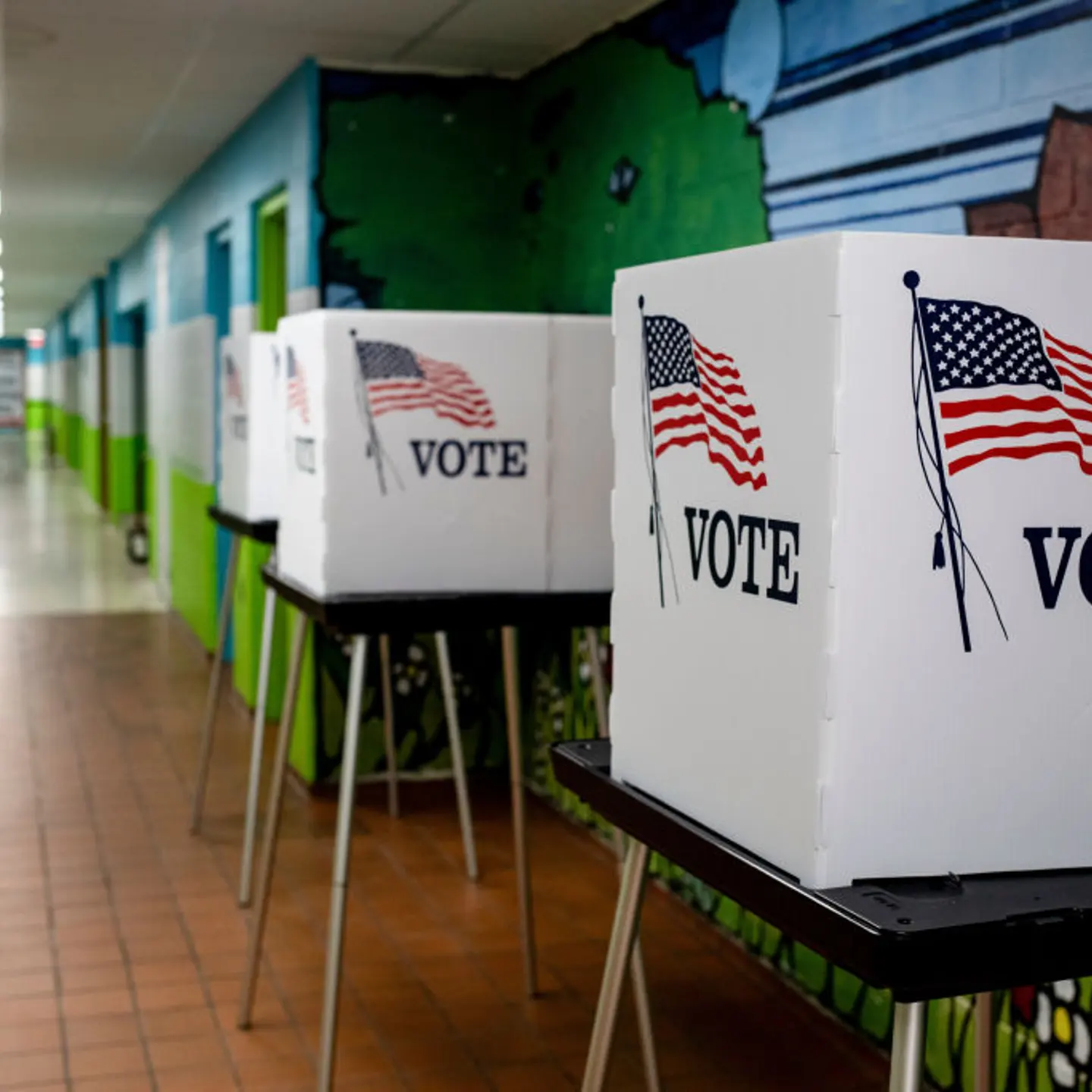 Residents Cast Ballots Ahead Of Michigan Primary Election