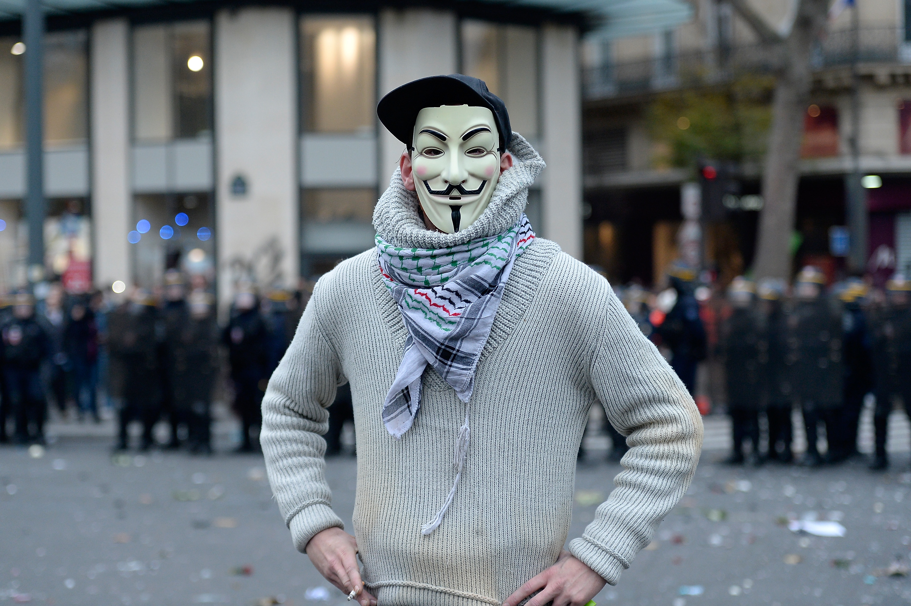 Climate Change Demonstrations Take Place In Paris Ahead of COP21
