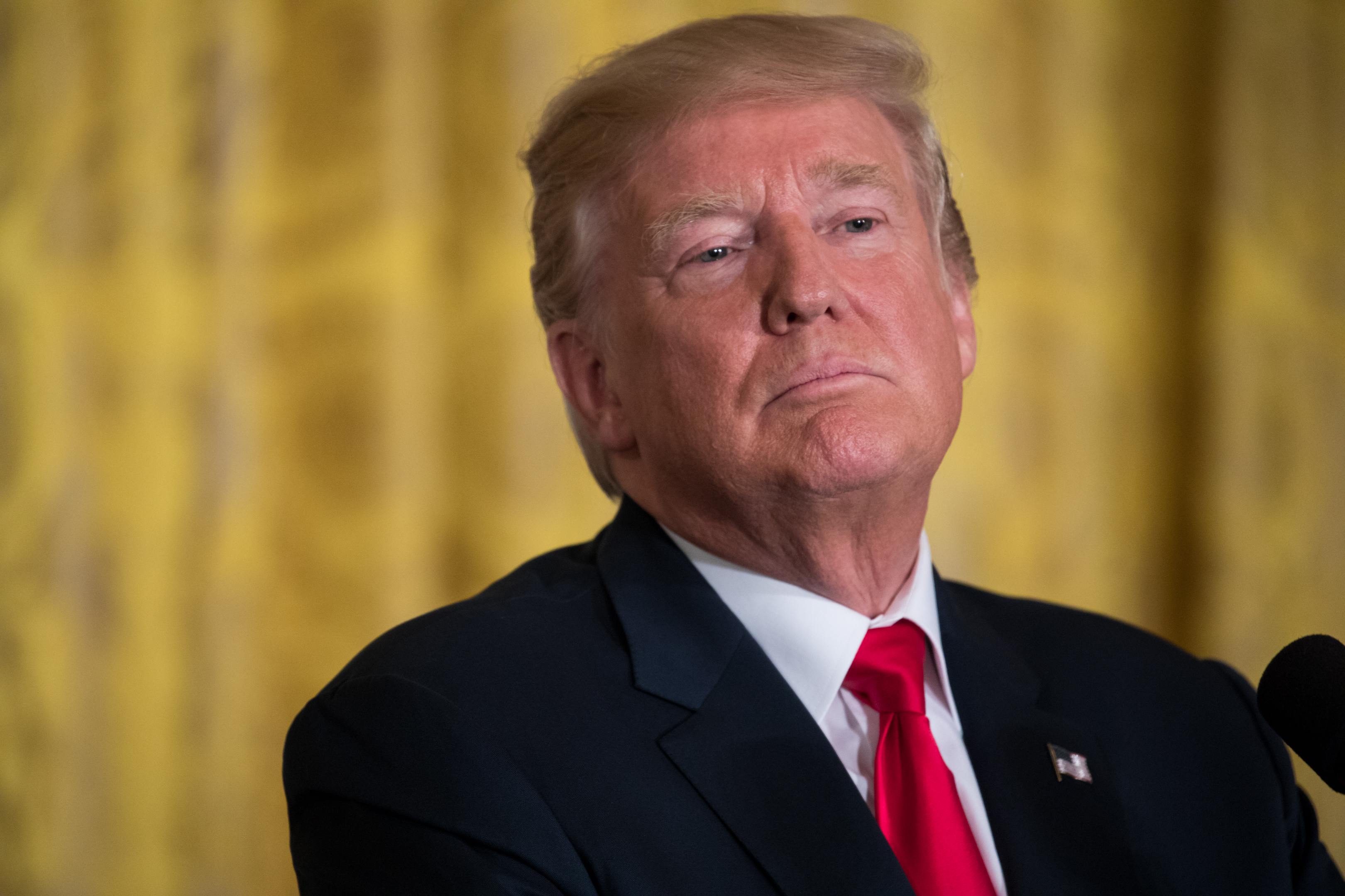 President Trump Holds Joint News Conference With President Of Finland
