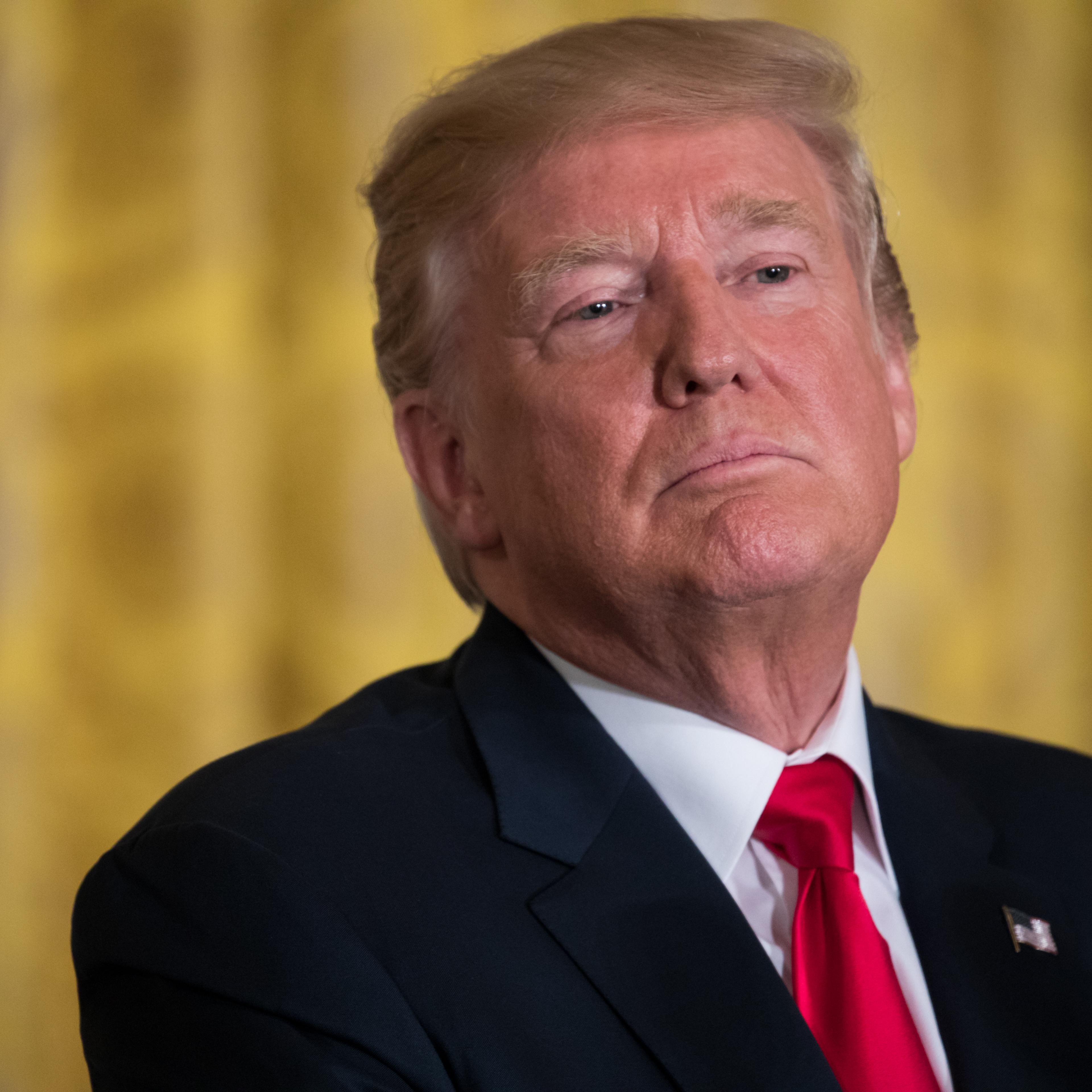 President Trump Holds Joint News Conference With President Of Finland