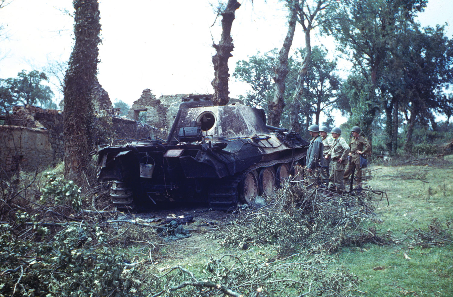 D-Day: Color Photos of the Ruins of Normandy