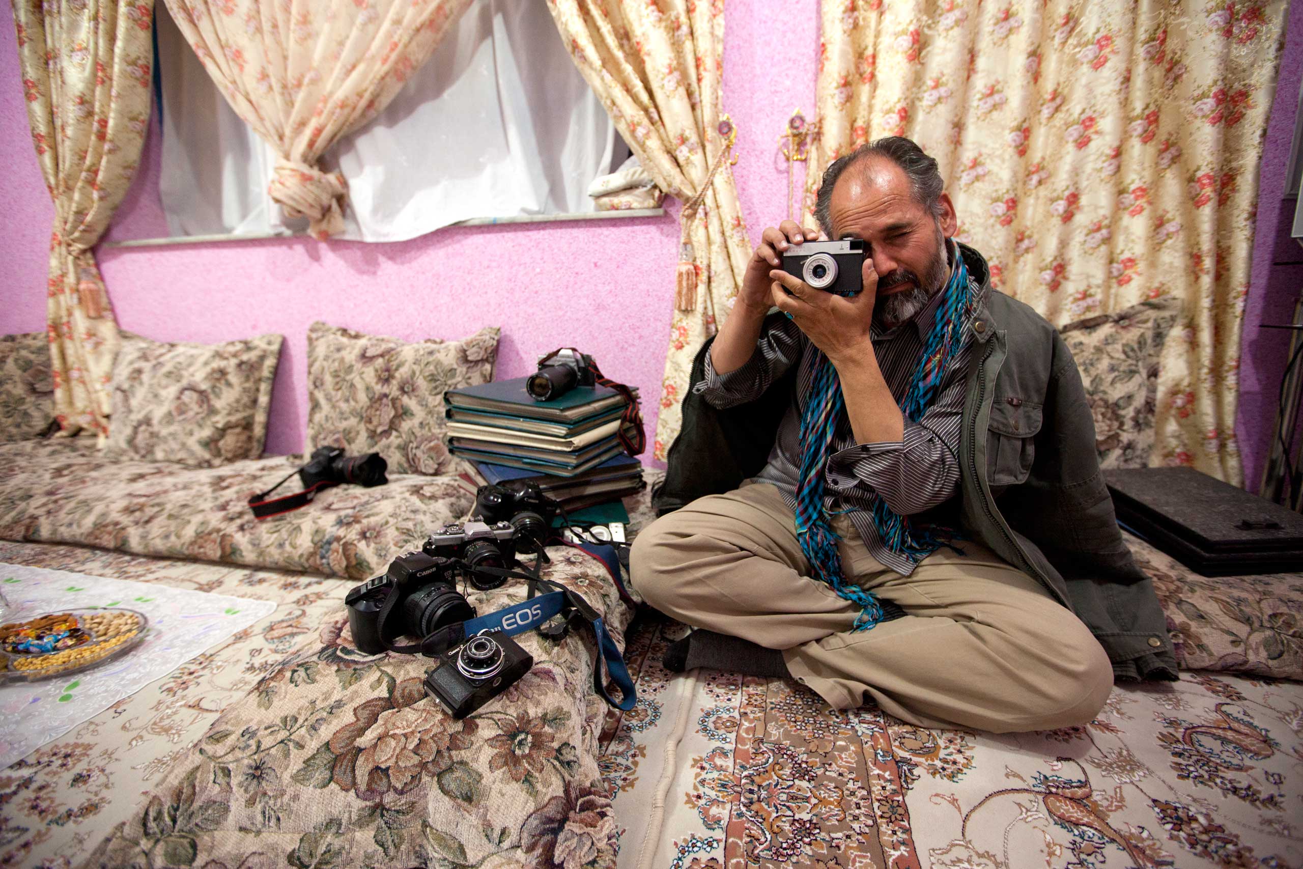 Afghan photojournalist Najibullah Musafar