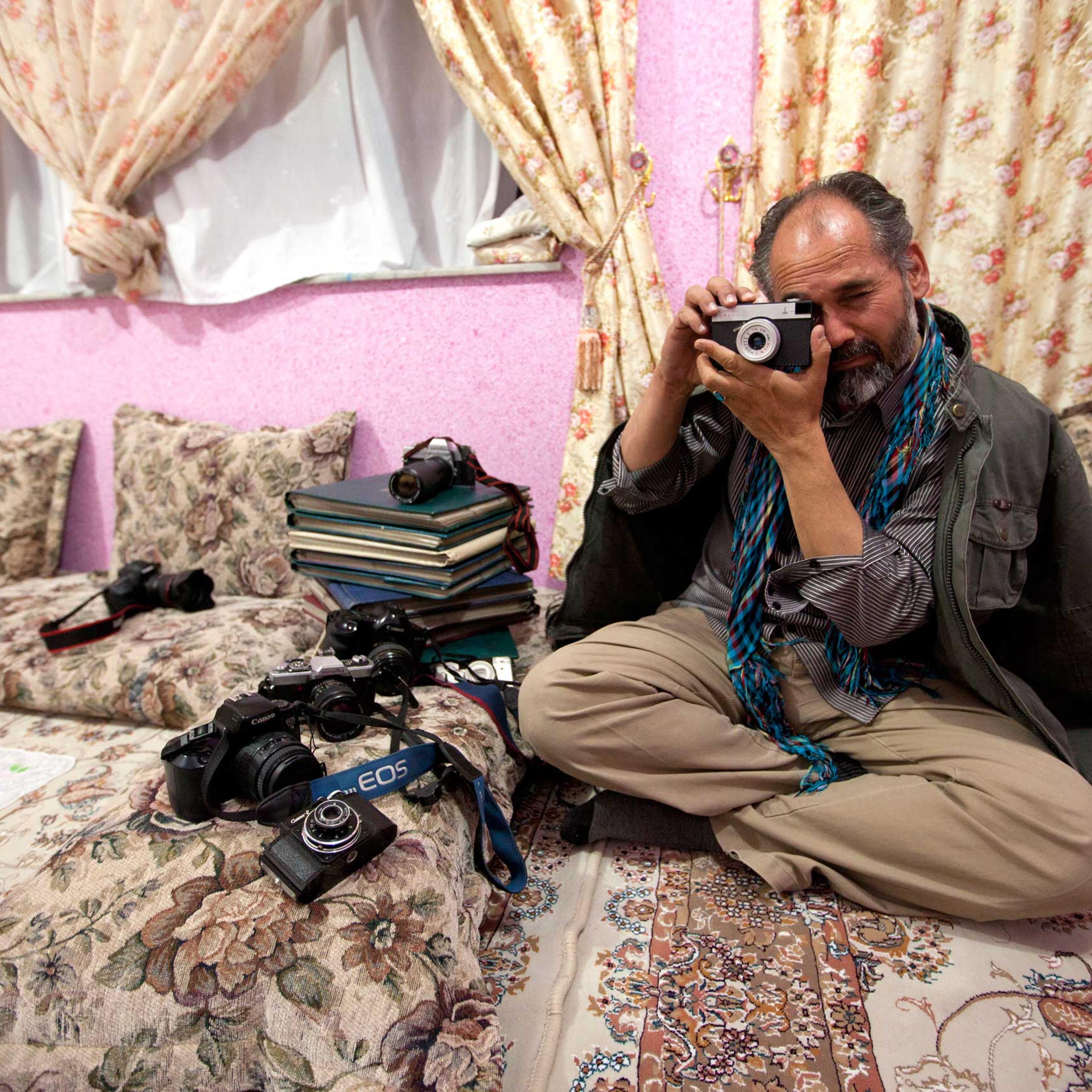 Afghan photojournalist Najibullah Musafar