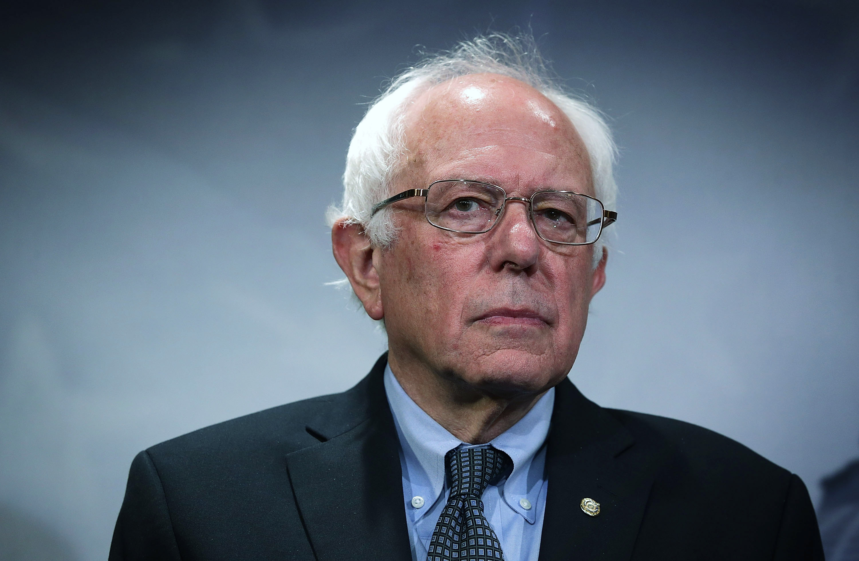 Bernie Sanders Holds News Conference On Private Prisons On Captiol Hill
