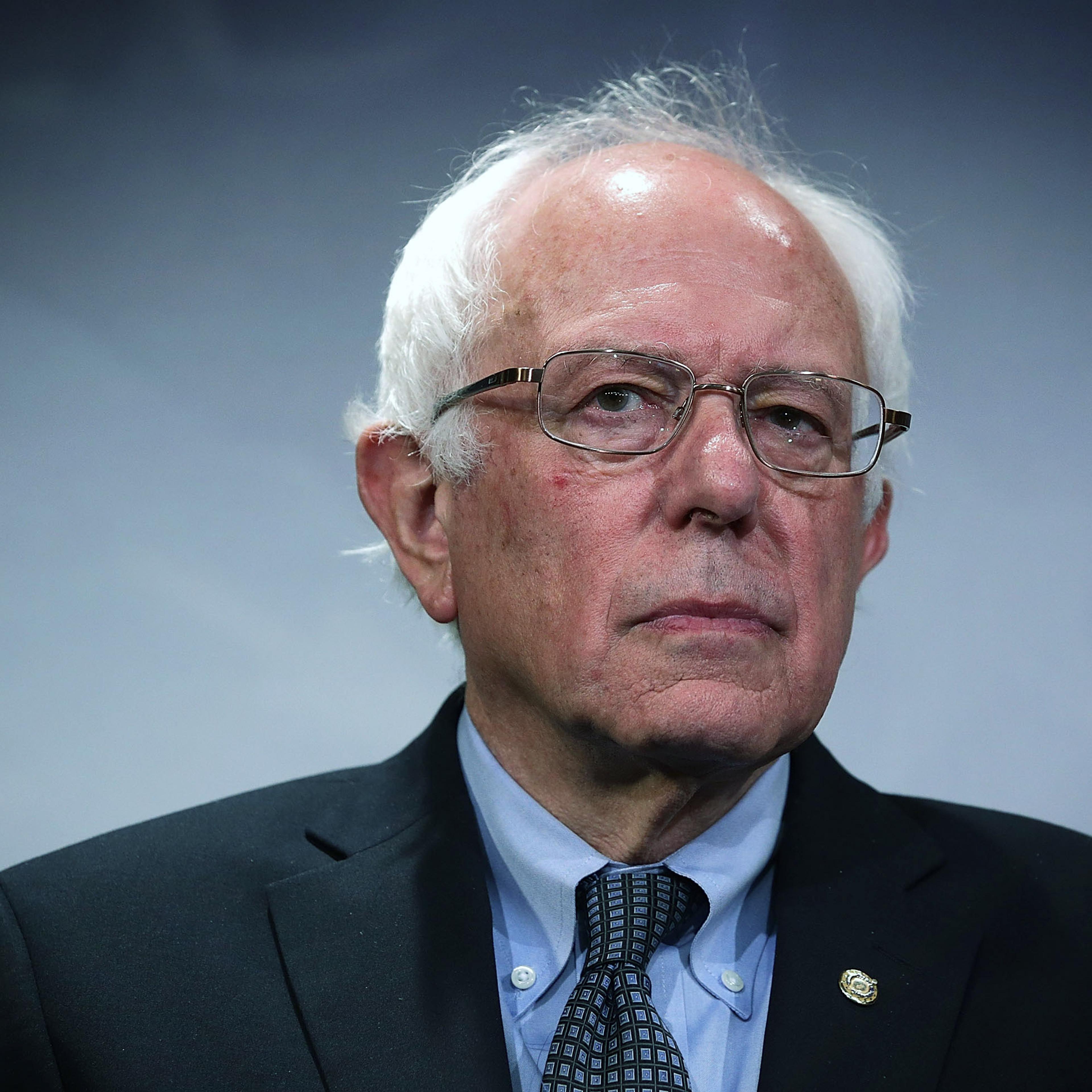 Bernie Sanders Holds News Conference On Private Prisons On Captiol Hill