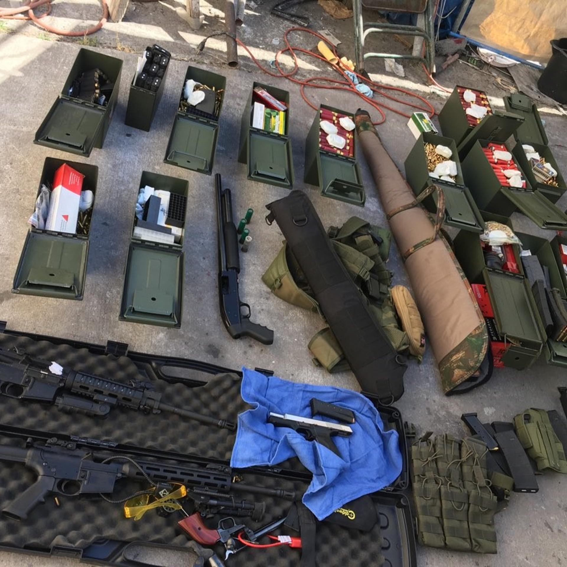 Guns Seized from Marriott Mass Shooting Threat