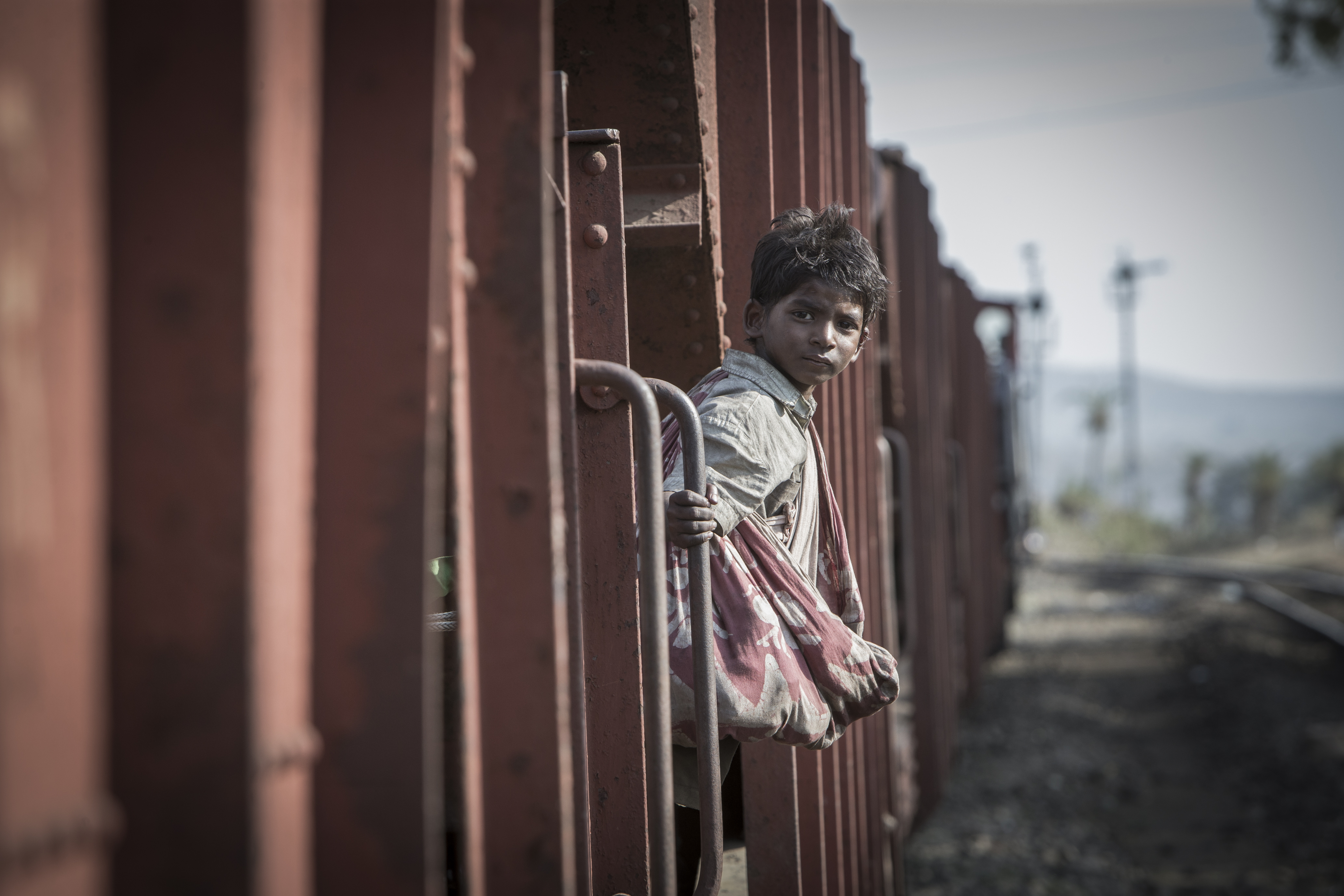 Sunny Pawar stars in LION Photo: Mark Rogers