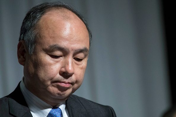 SoftBank Group Corp Chairman and CEO Masayoshi Son attends a news conference in Tokyo, Japan, November 5, 2018. SoftBank Group Corp. announced its consolidated earnings results for the 2nd quarter (April - September, 2018) of the fiscal year ending March