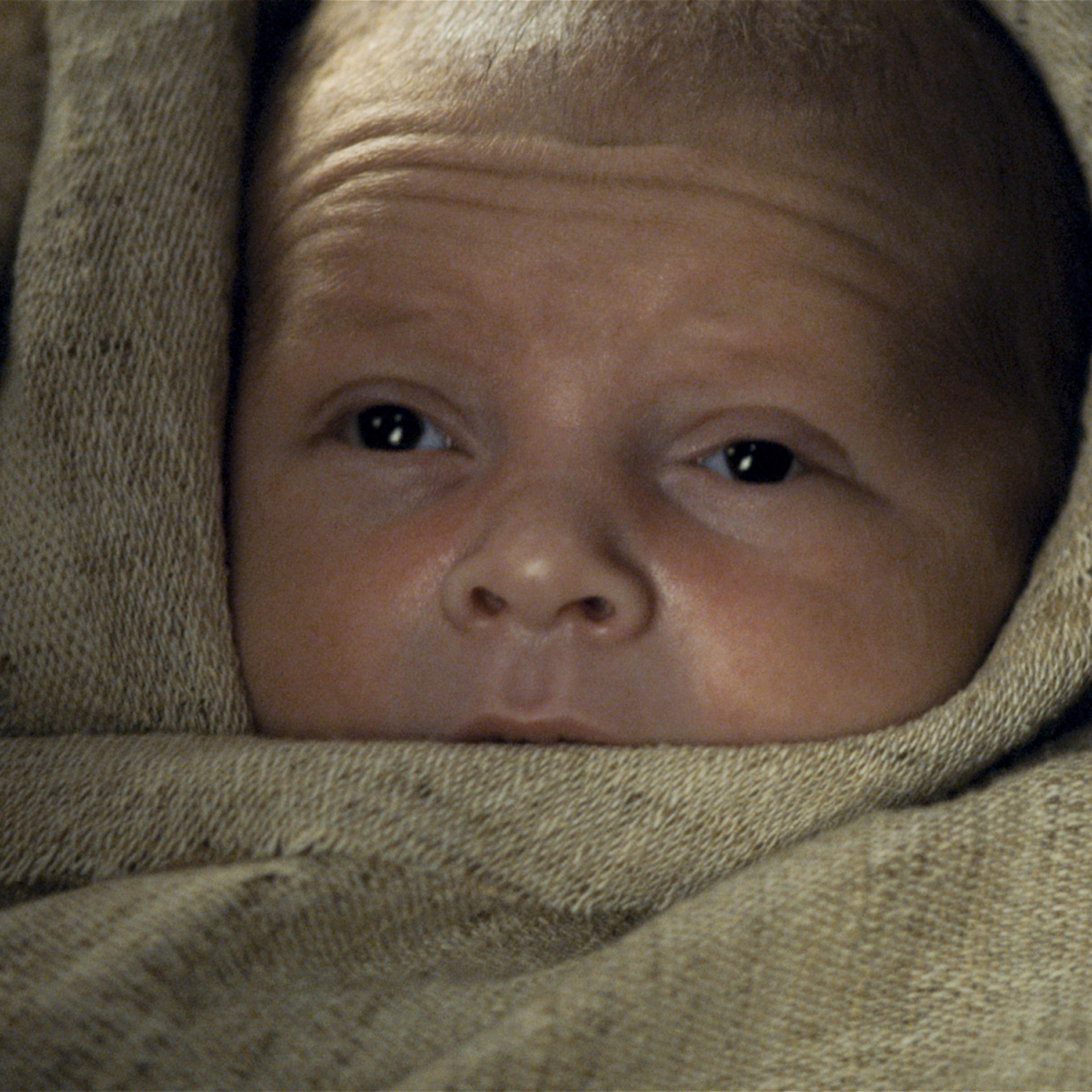 Jon Snow as a baby on Game of Thrones