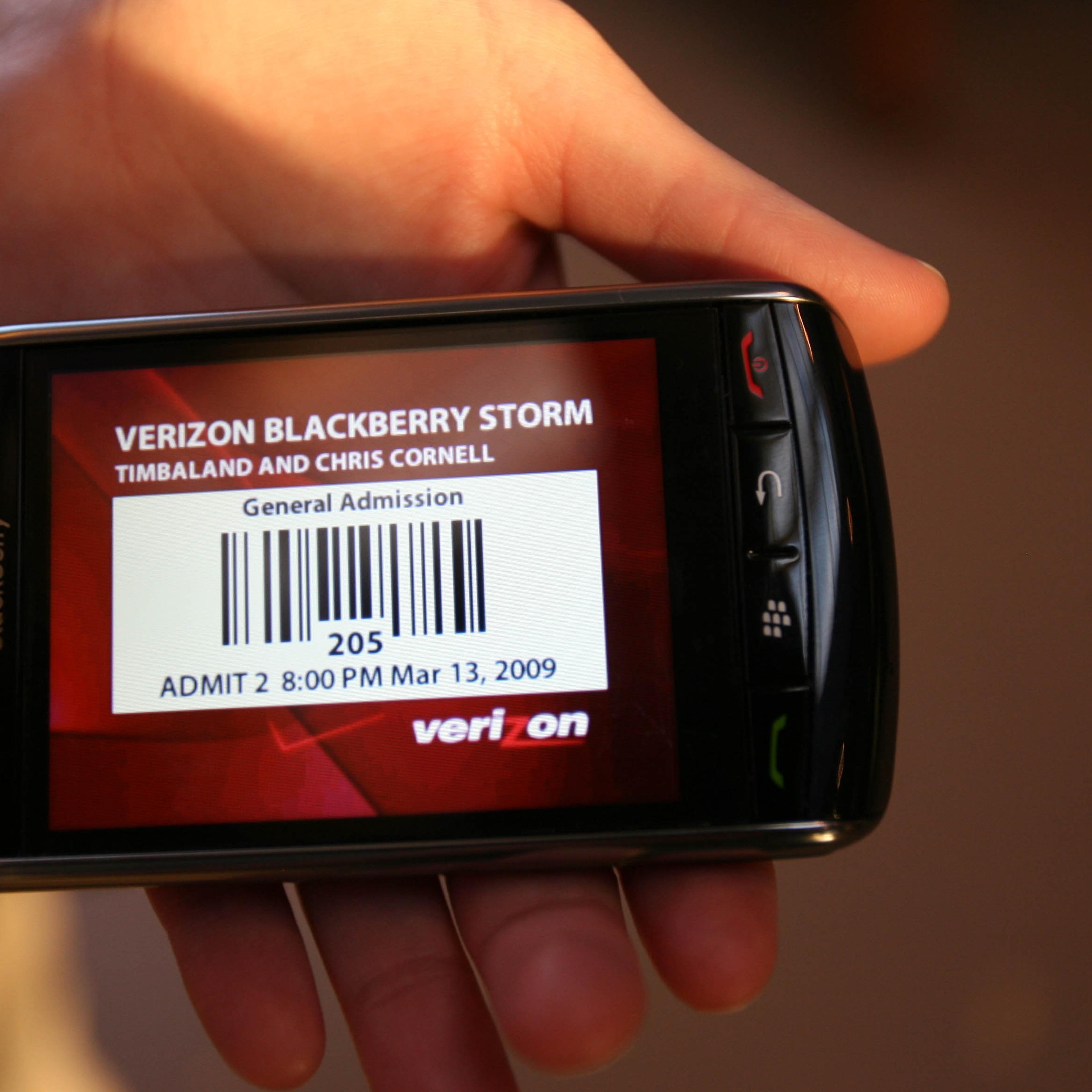 Verizon and BlackBerry Storm Debut a Collaboration from Chris Cornell & Timbaland