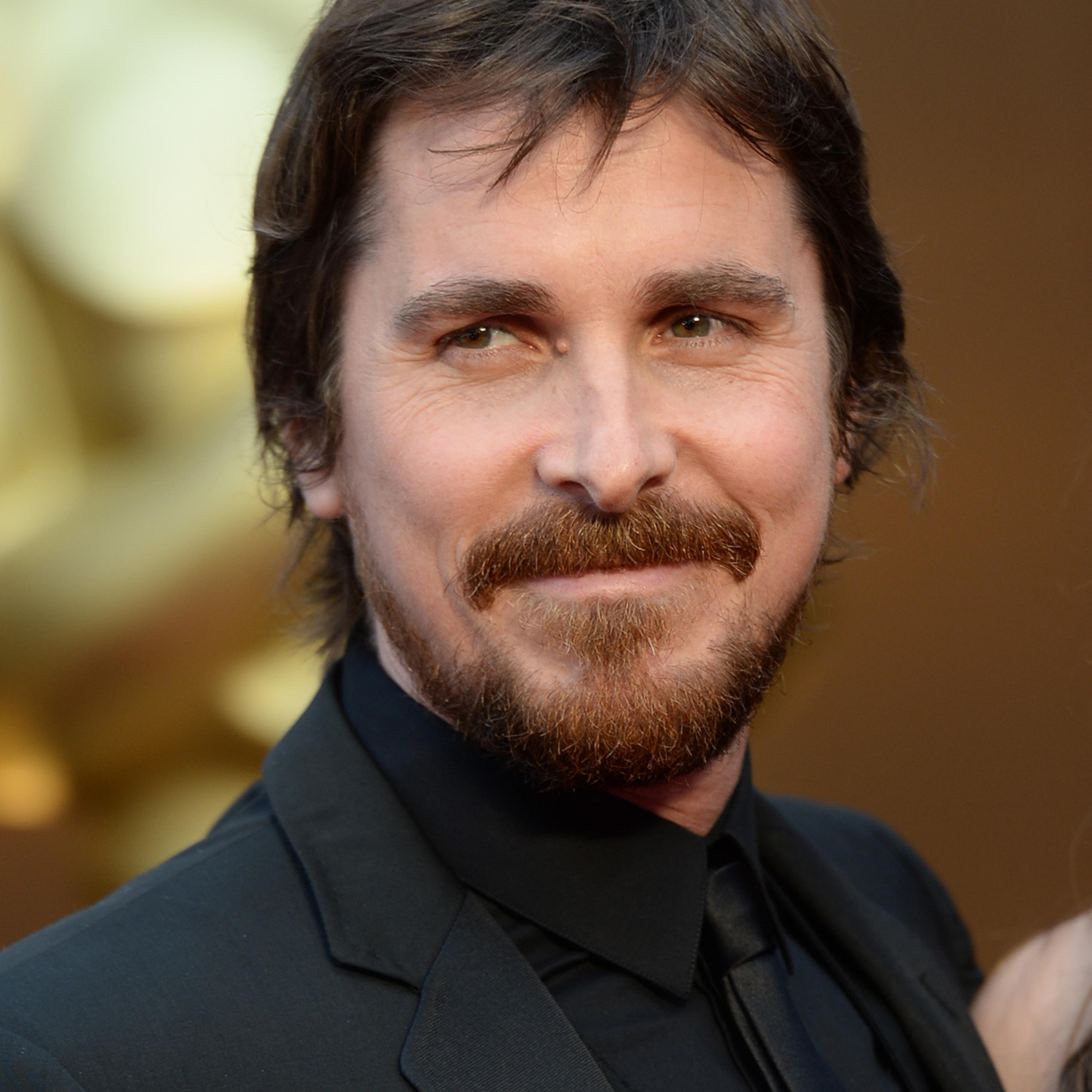 Actor Christian Bale attends the Oscars held at Hollywood and Highland Center on March 2, 2014 in Hollywood.